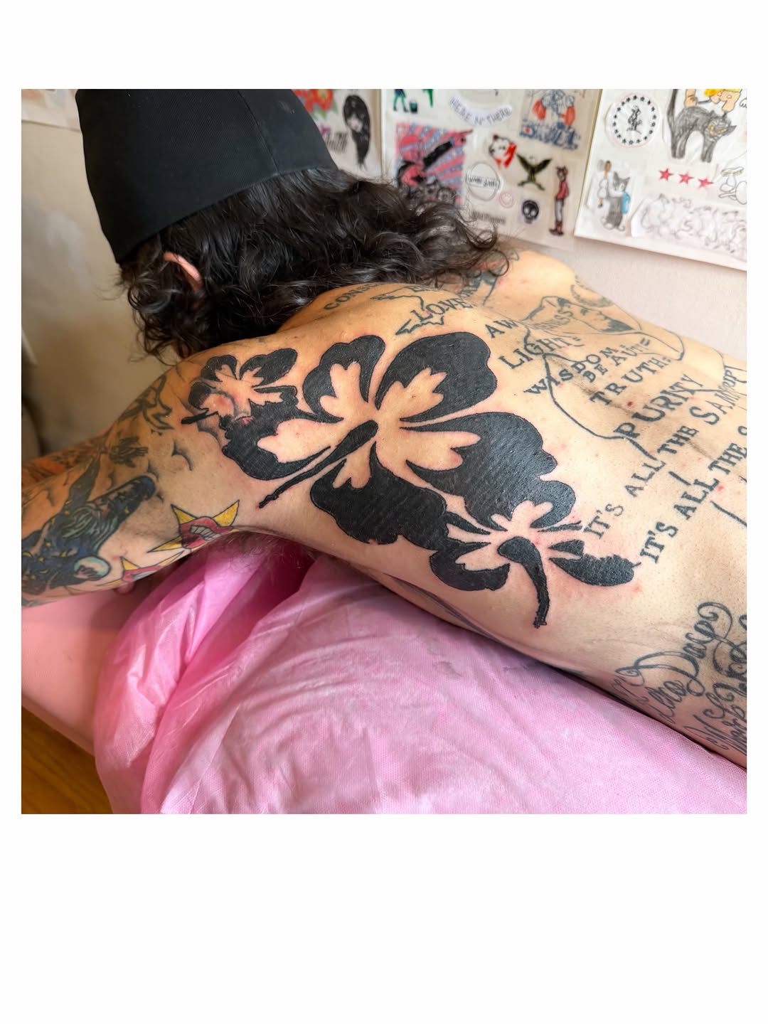 Tattoo by @makeout_sesh — blackwork
