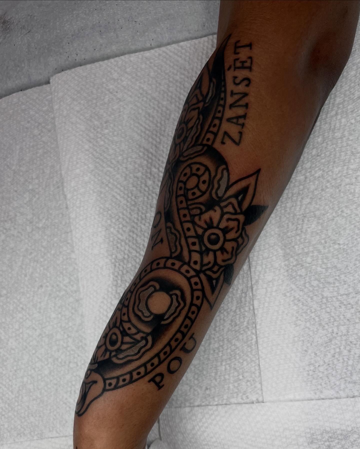 Tattoo by @crybbyink — black_and_grey