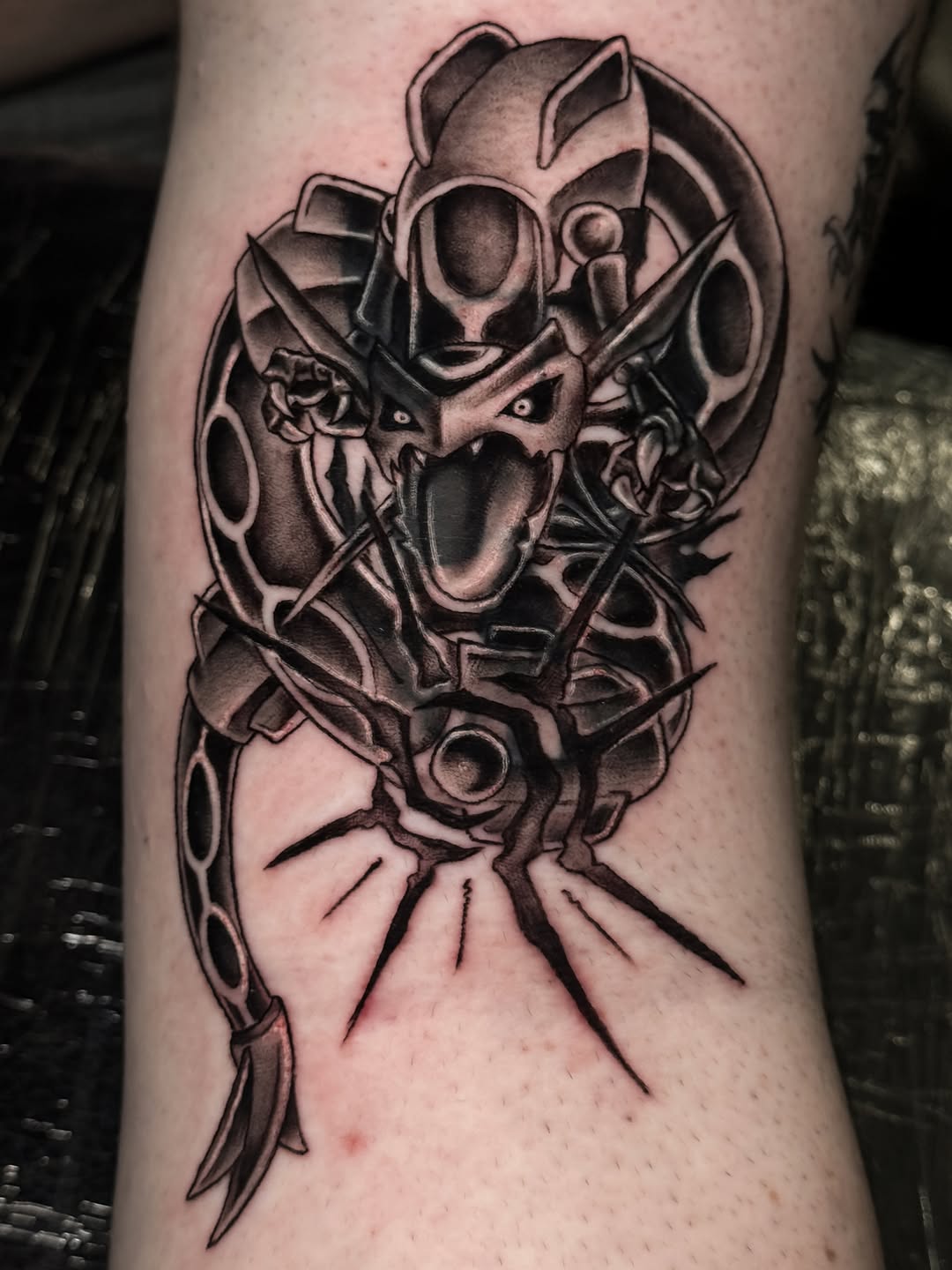Tattoo by @cristenaro.tattooer — black_and_grey, realism