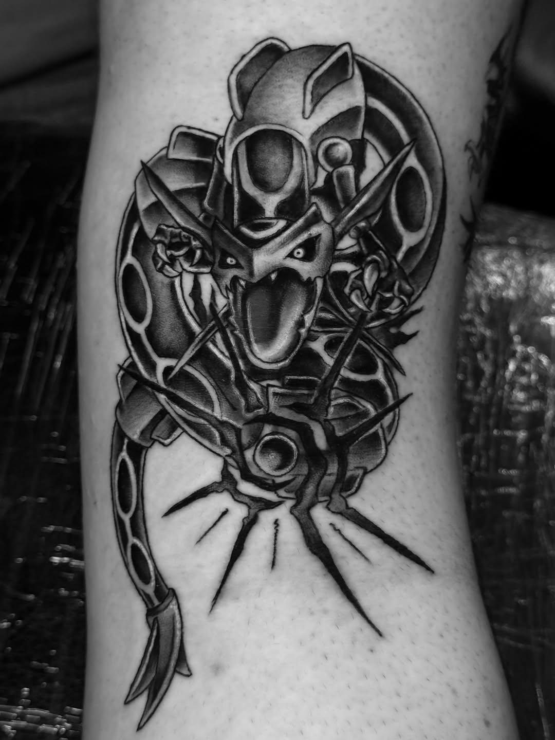 Tattoo by @cristenaro.tattooer — black_and_grey, realism