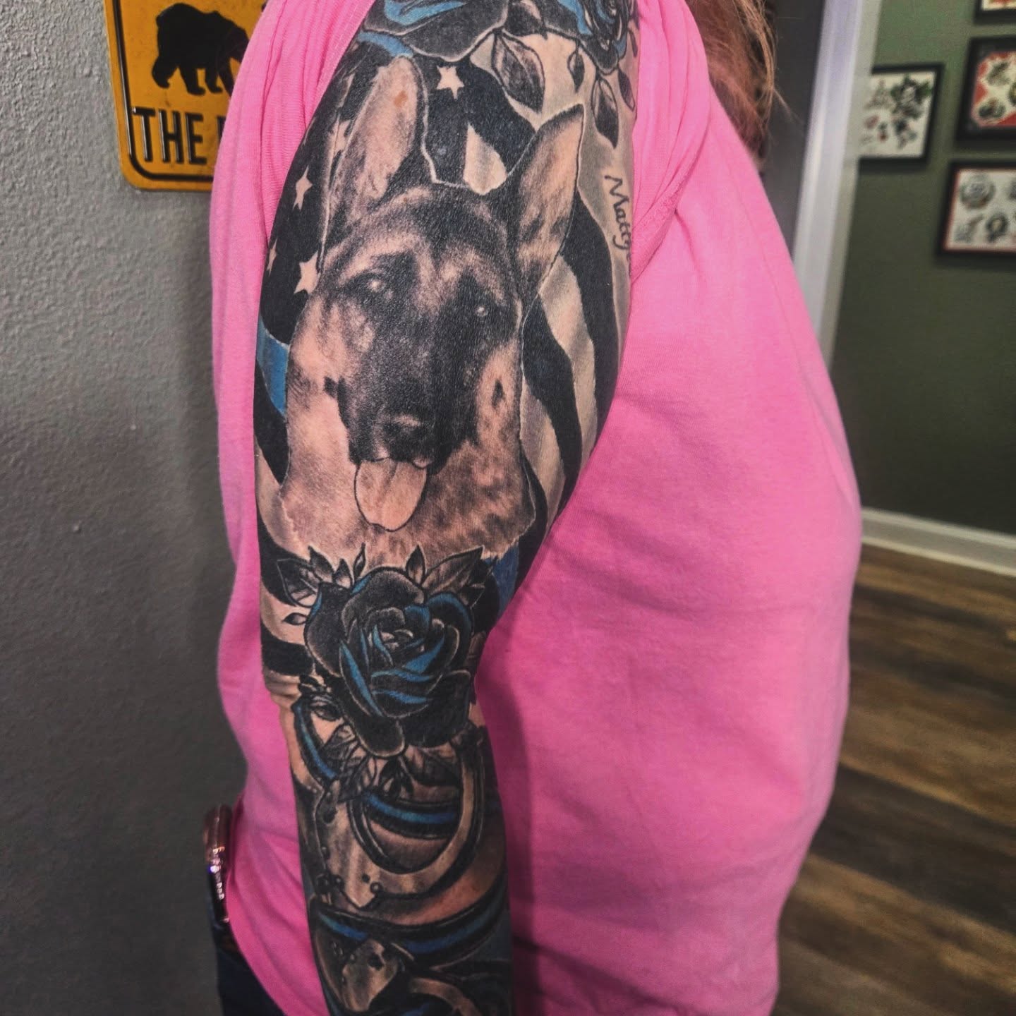 Tattoo by @barryhuffman77 β realism, black_and_grey