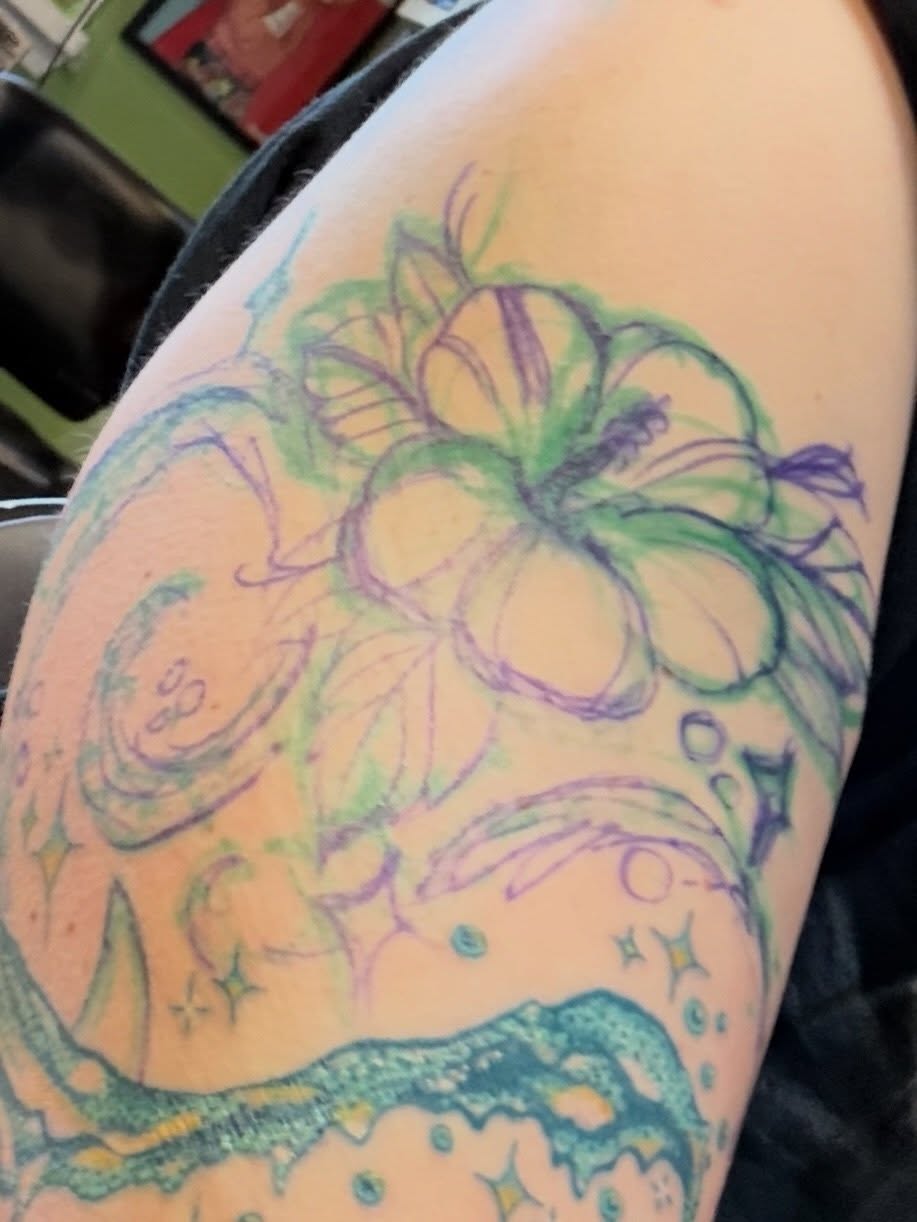 Tattoo by @virginiasamtattoo — new_school