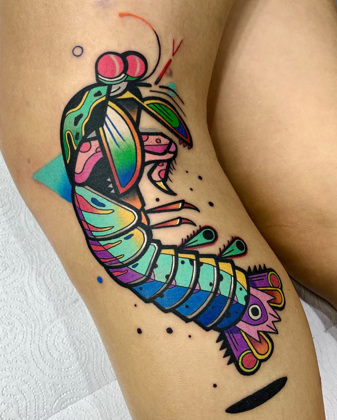 Tattoo by @hurjaesae — new_school