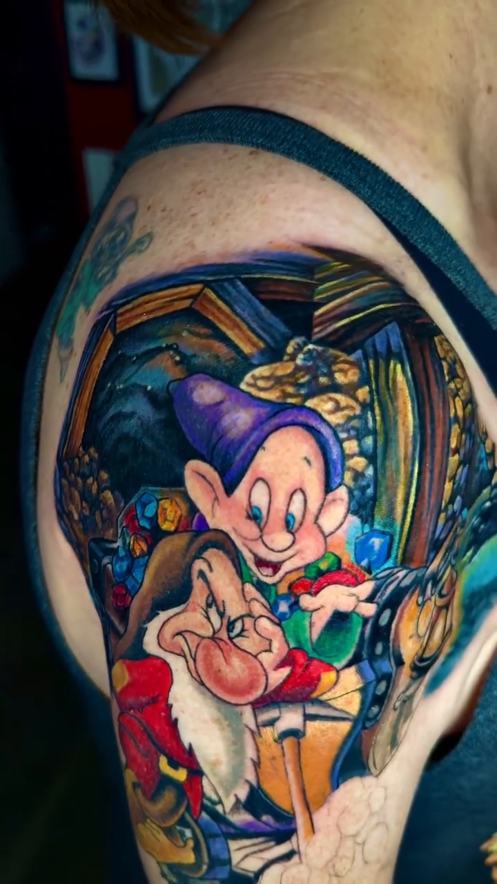 Tattoo by @artbycalib — anime, new_school