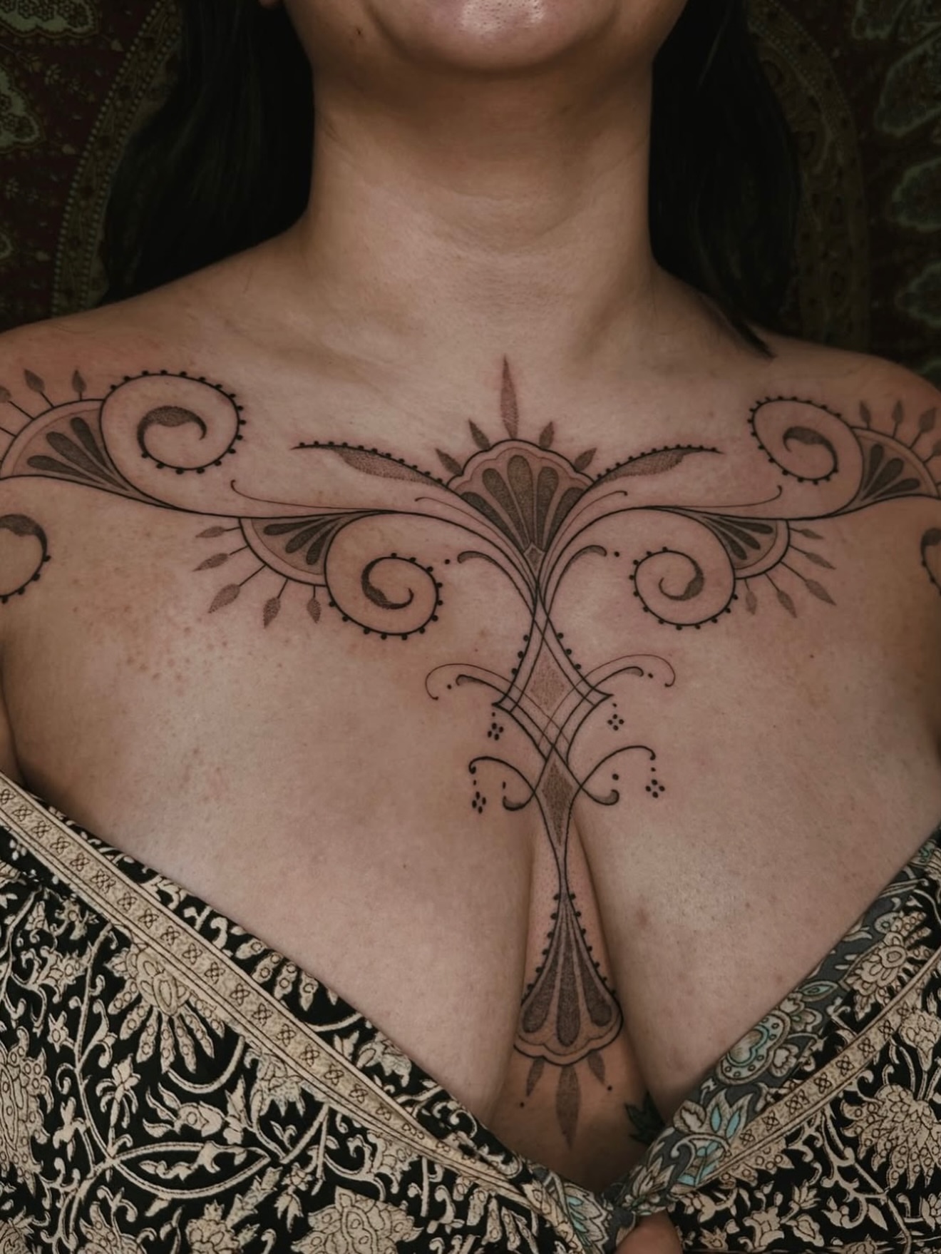 Tattoo by @mushrooomqueen — ornamental