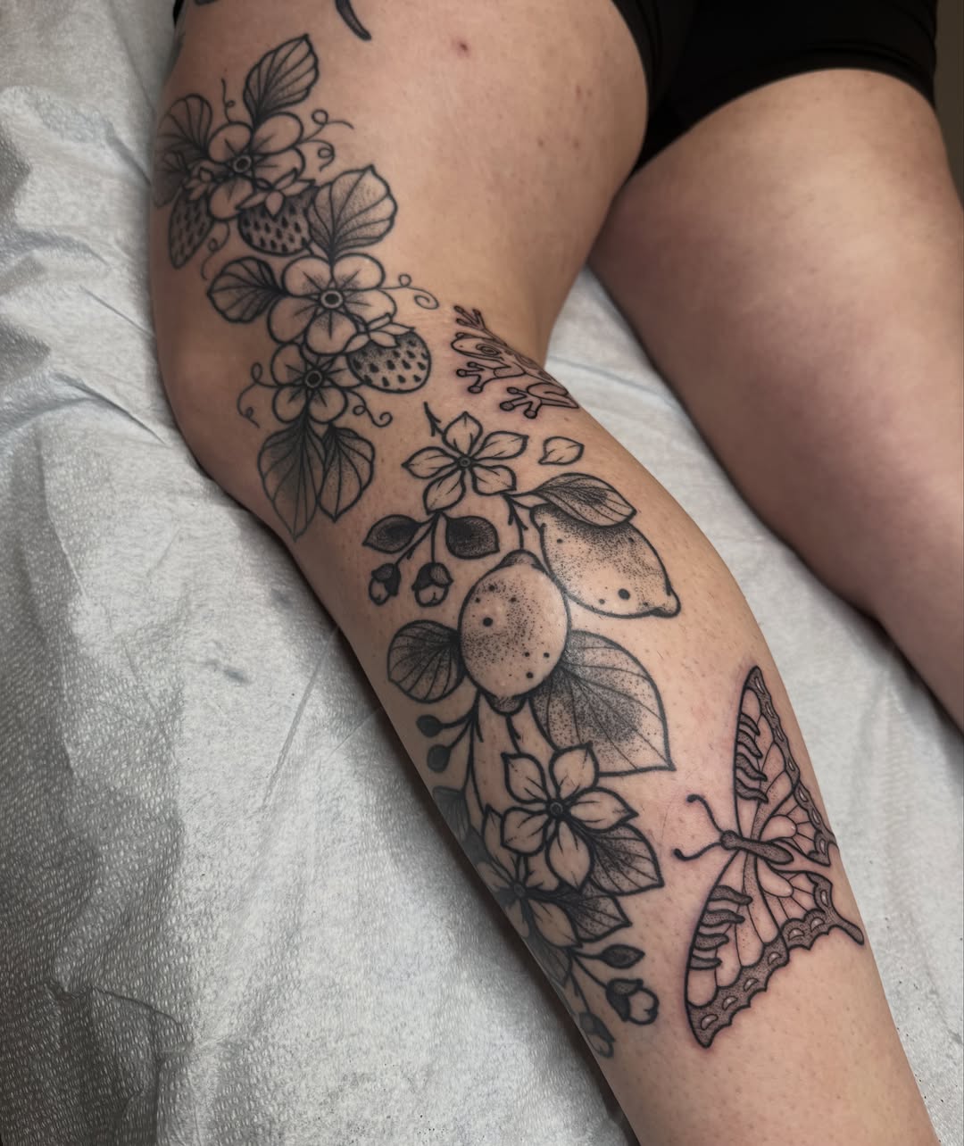 Tattoo by @beltanebeetattoo — dotwork, black_and_grey