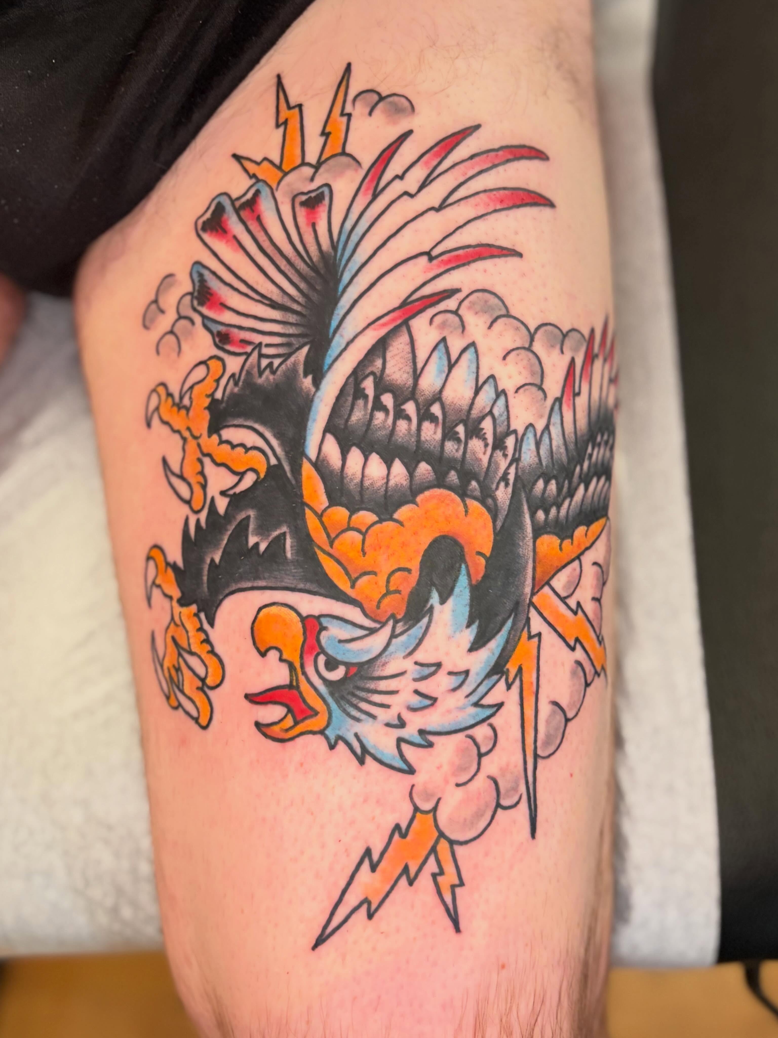 Tattoo by @eriktulgetsketattoo — american_traditional
