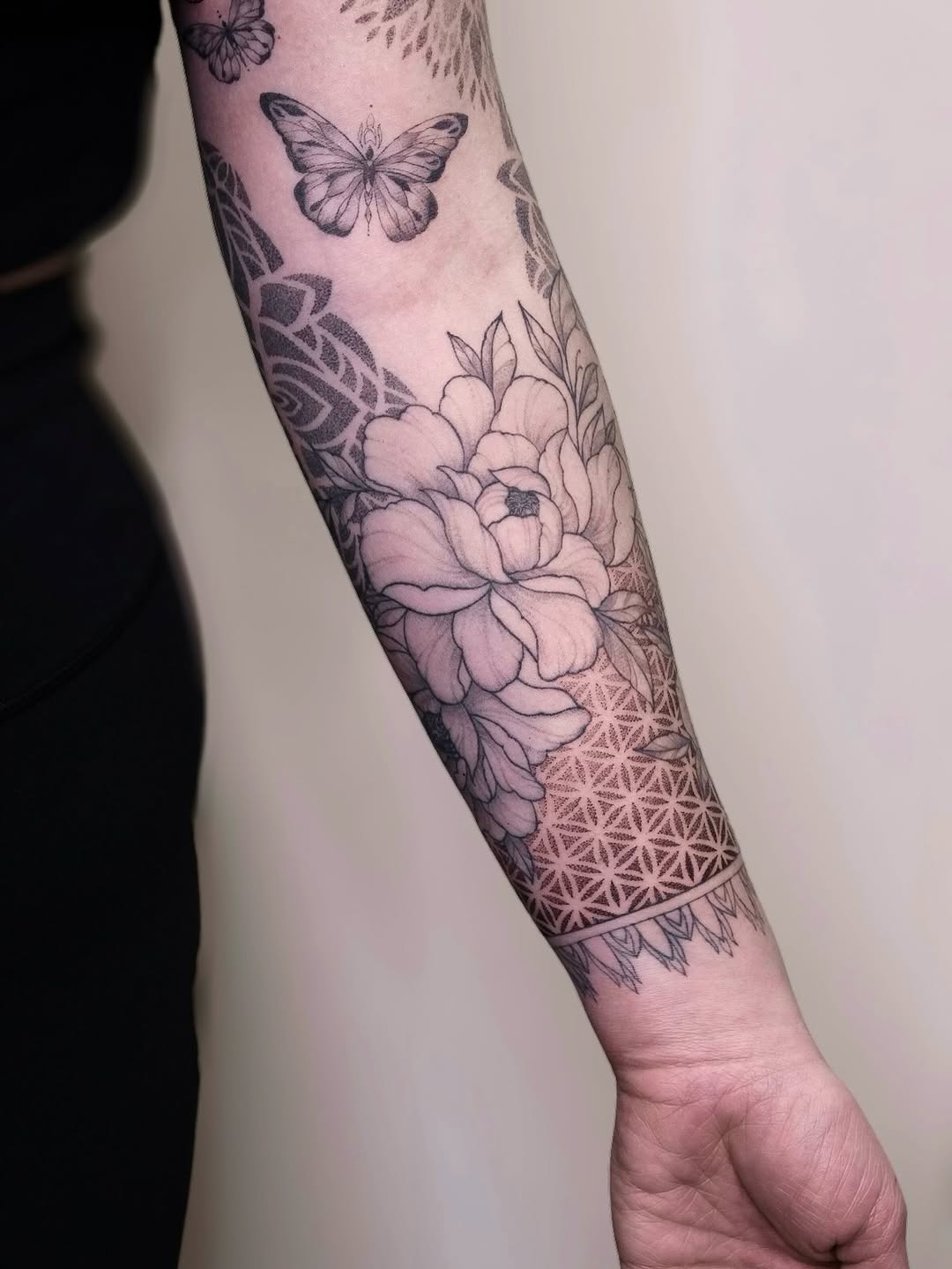 Dotwork tattoo on the forearm by Your tattoo Artist, New York, New York
