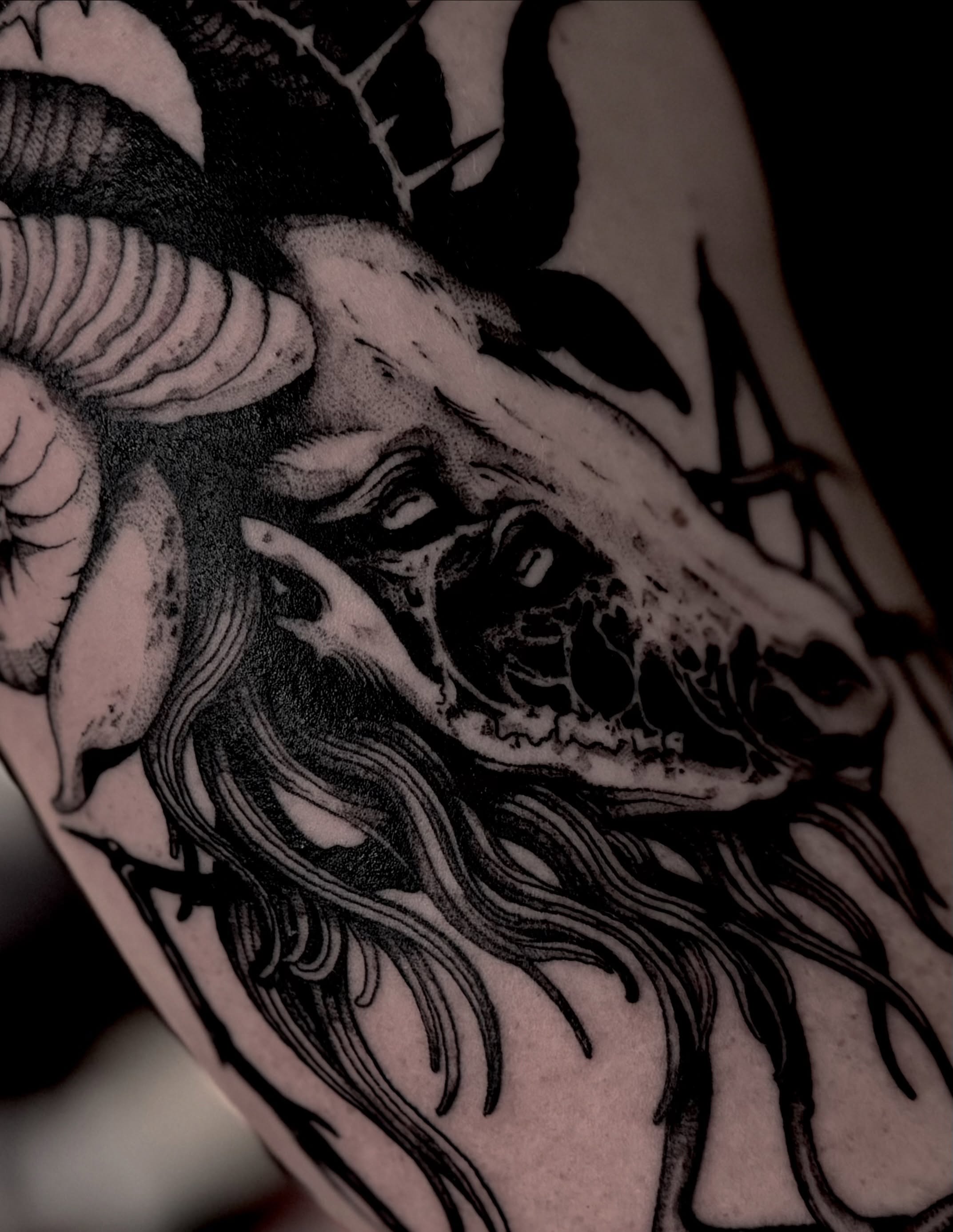 Tattoo by @korztattoo โ black_and_grey