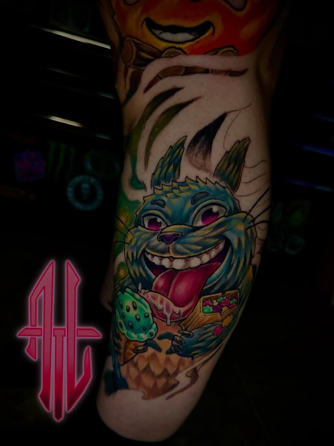 Tattoo by @tattoosbyandrewluce — new_school, illustrative