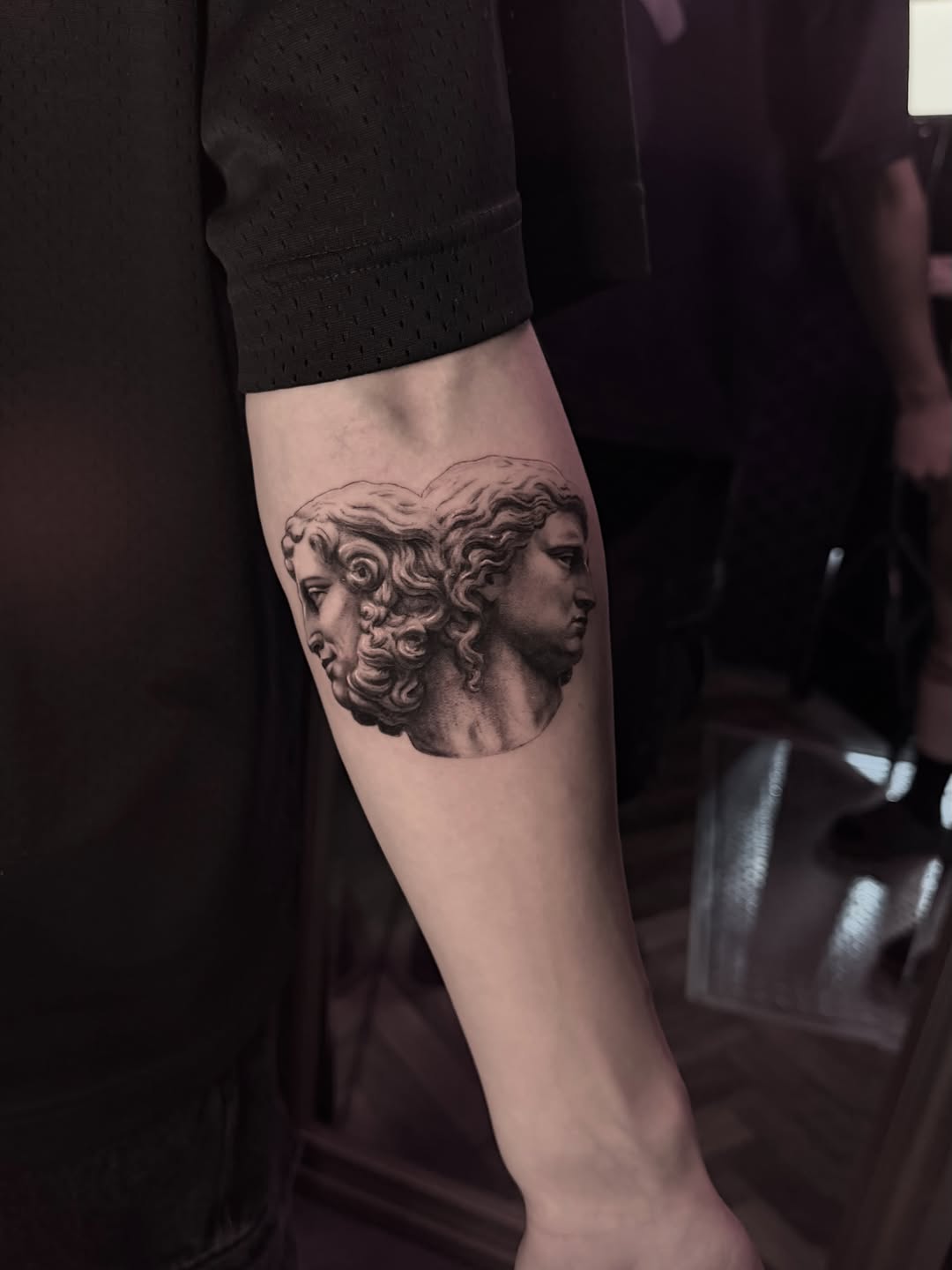 Tattoo by @kelsealake — realism, black_and_grey