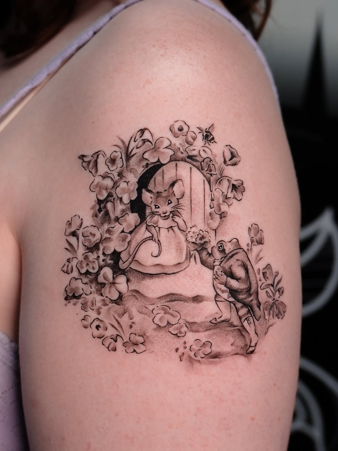 Tattoo by @night_inkaholik β illustrative, black_and_grey