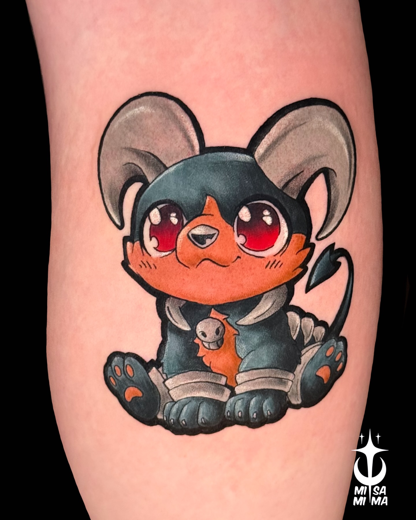 Tattoo by @mimi_sama.tattoo β anime