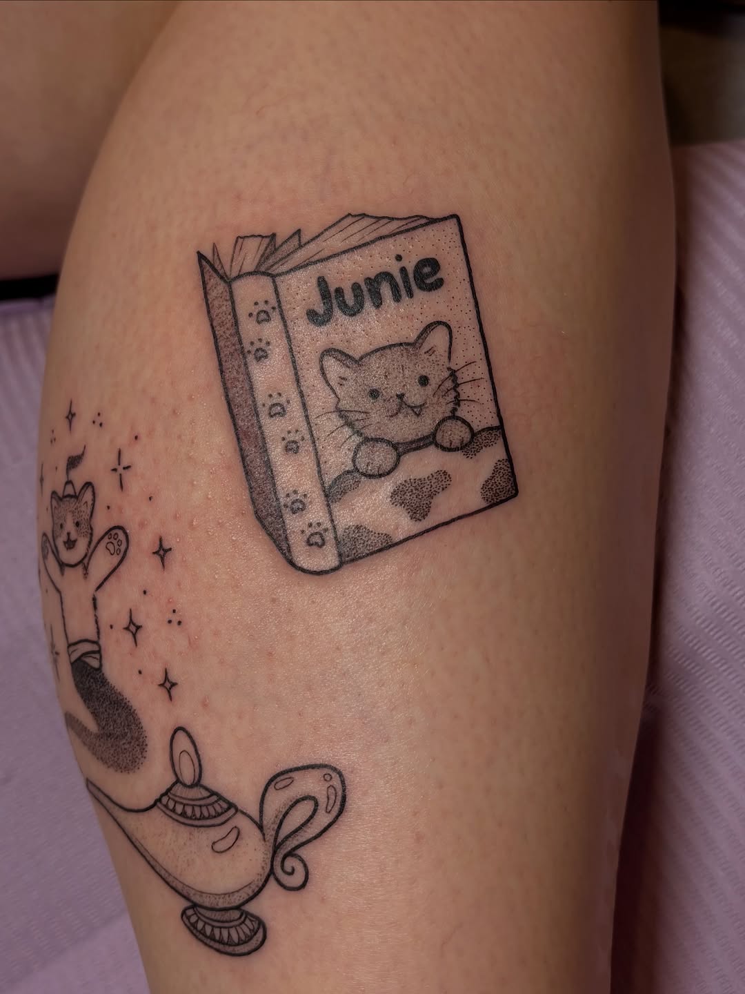 Tattoo by @jenozart — ignorant, sketch