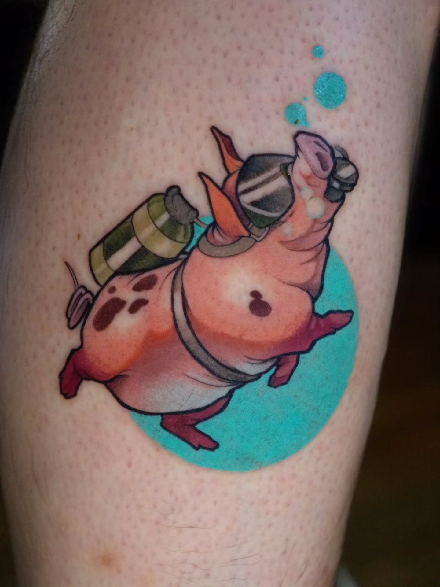 Tattoo by @justinbyrdart — new_school, illustrative