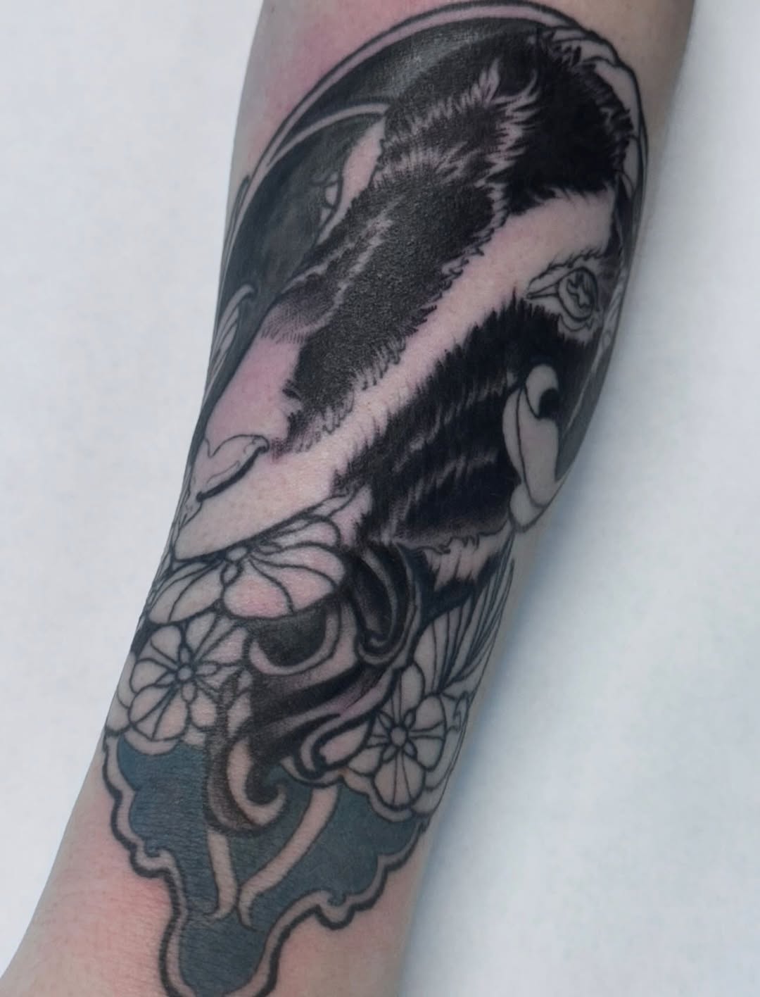 Tattoo by @khwezi_tattoos — black_and_grey, japanese_irezumi
