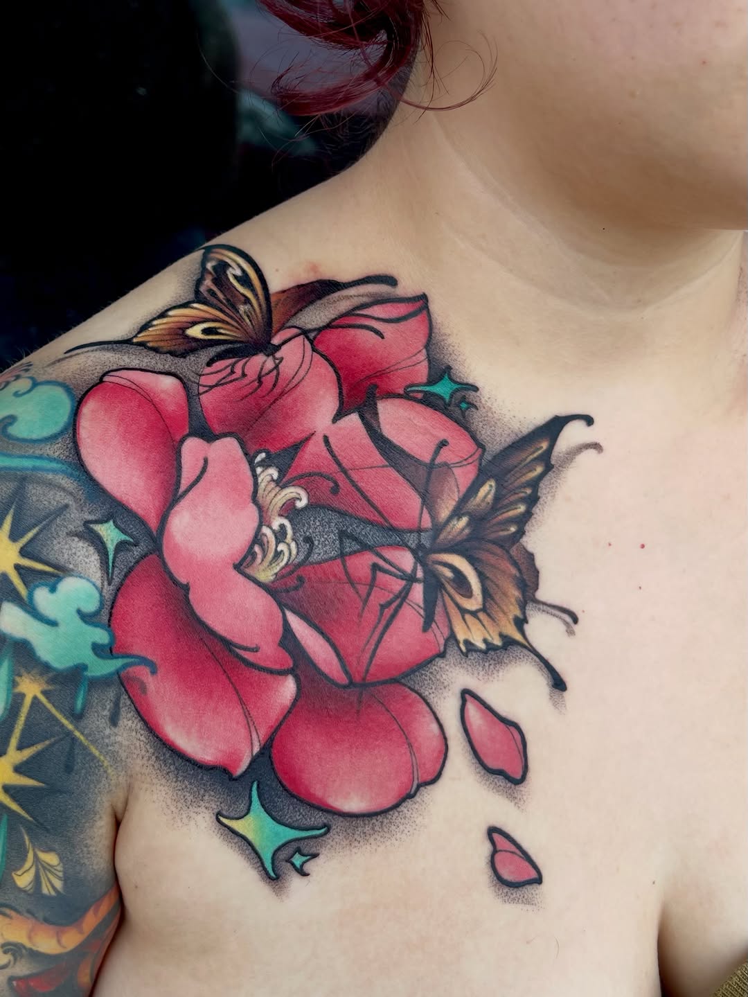 Tattoo by @cecimeseed — neo_traditional, dotwork