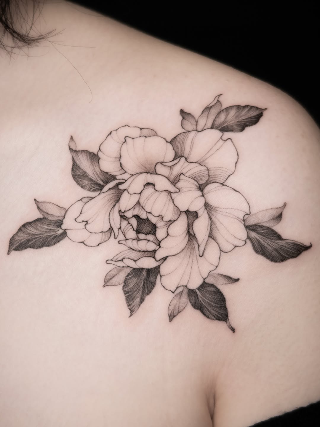 Tattoo by @junh_tattoo — fine_line, black_and_grey