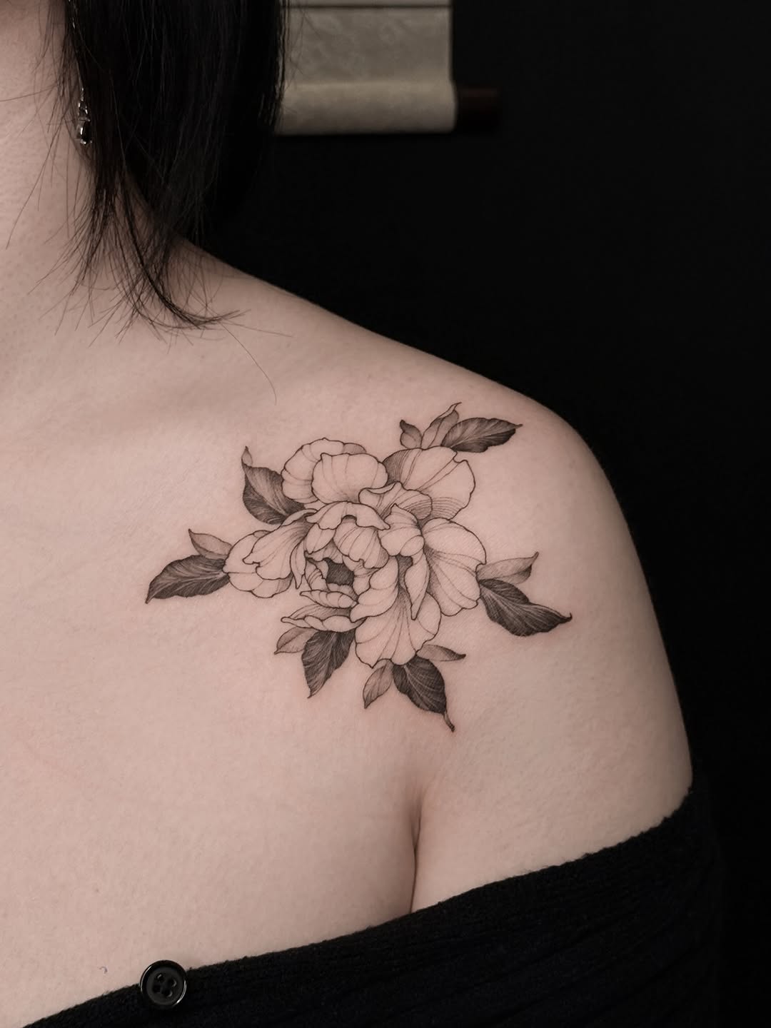 Tattoo by @junh_tattoo — fine_line, black_and_grey