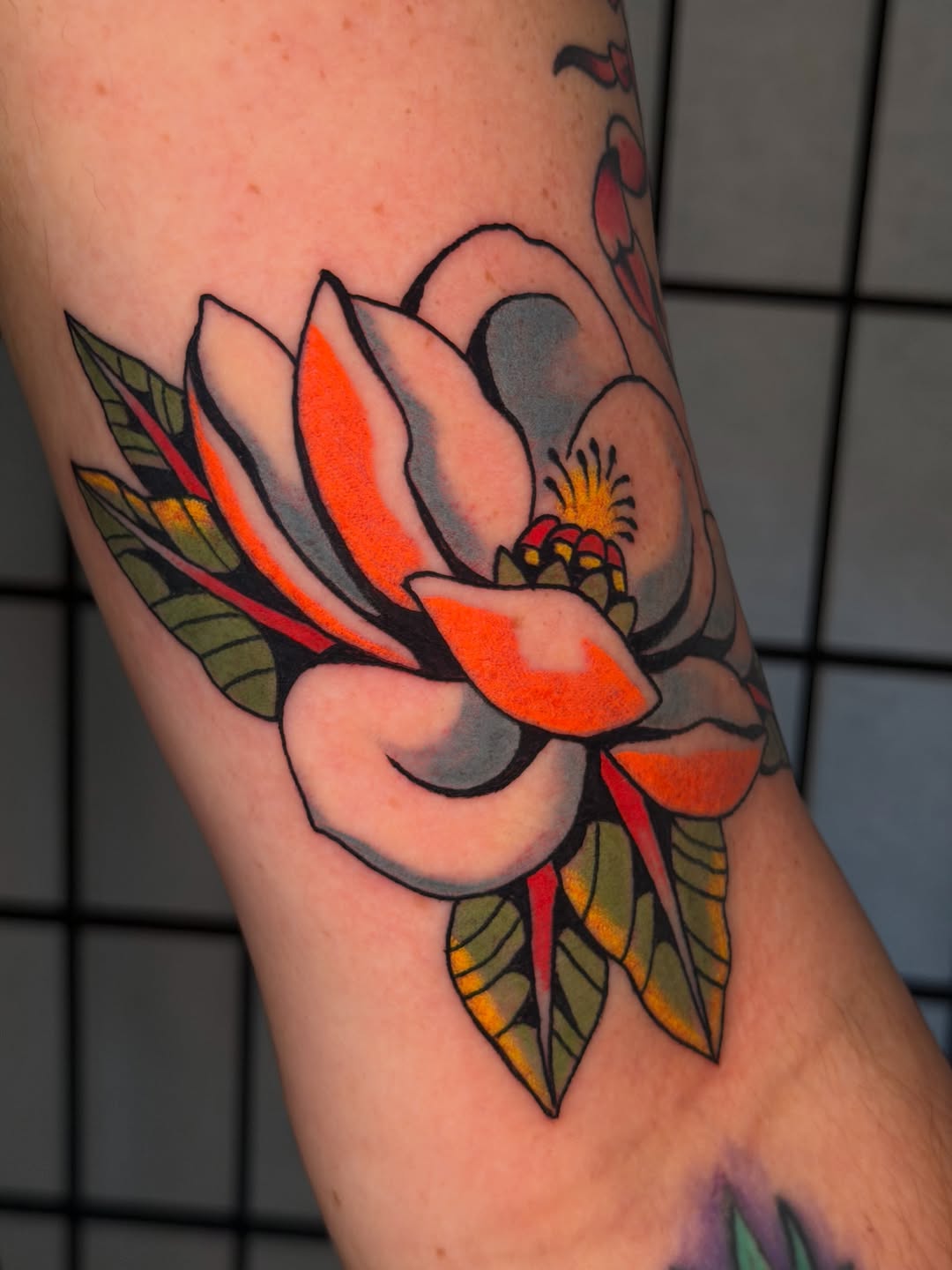 Tattoo by @sarahbobbyart — american_traditional