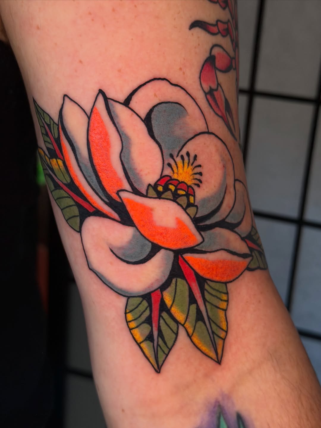 Tattoo by @sarahbobbyart — american_traditional