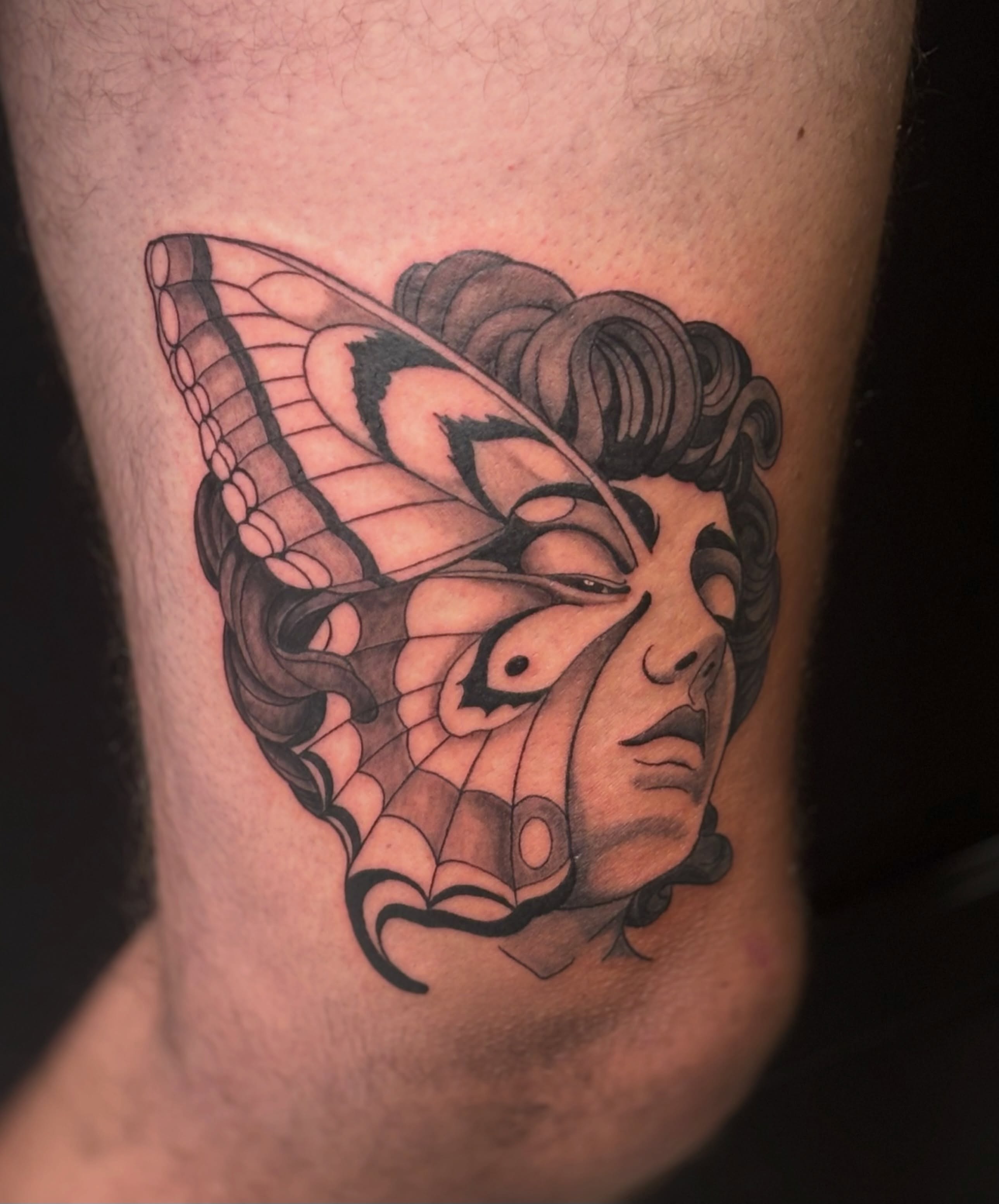 Tattoo by @colourblindtattoo — american_traditional, black_and_grey