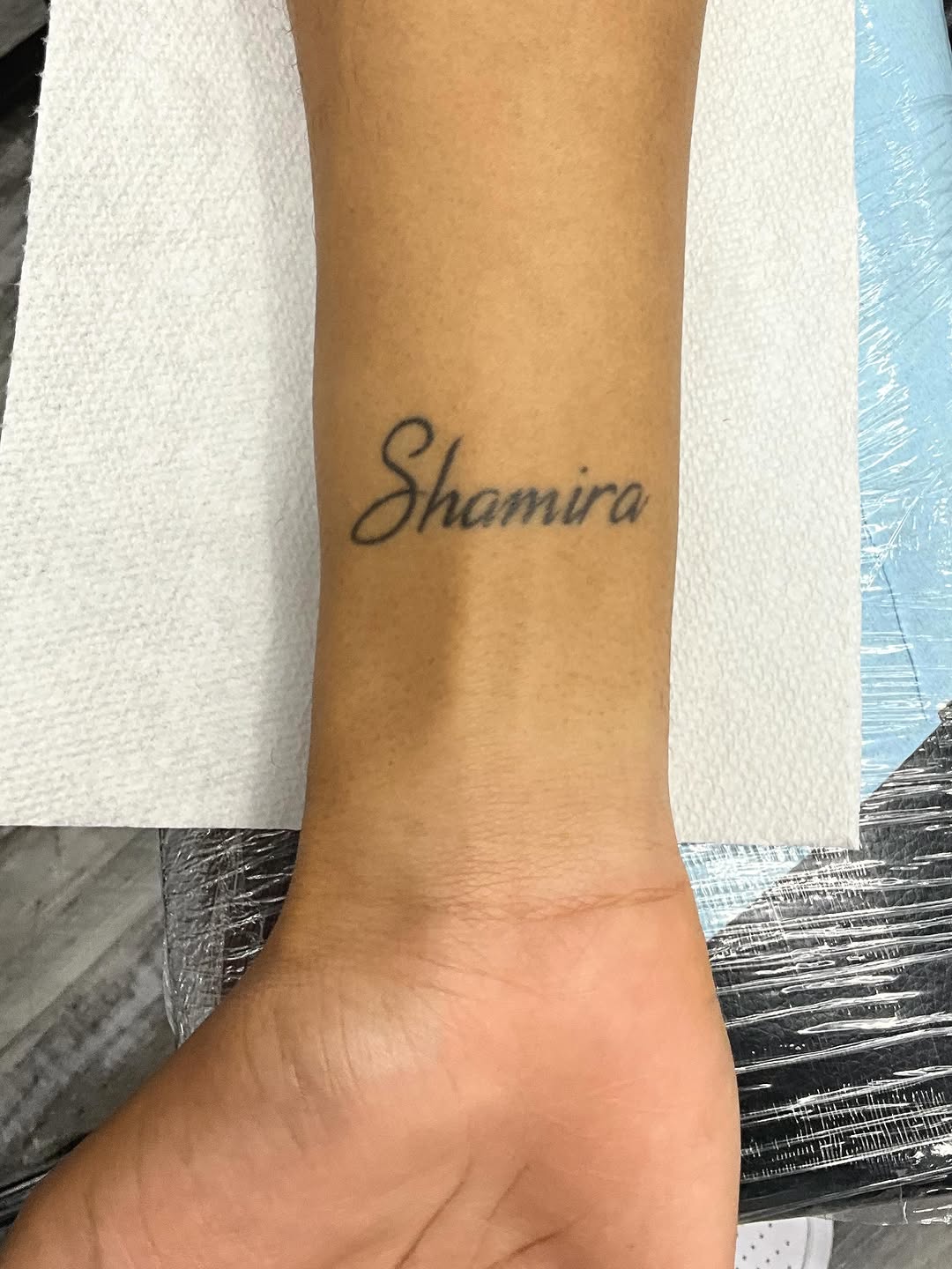 Tattoo by @eldadthegr8 โ lettering_script