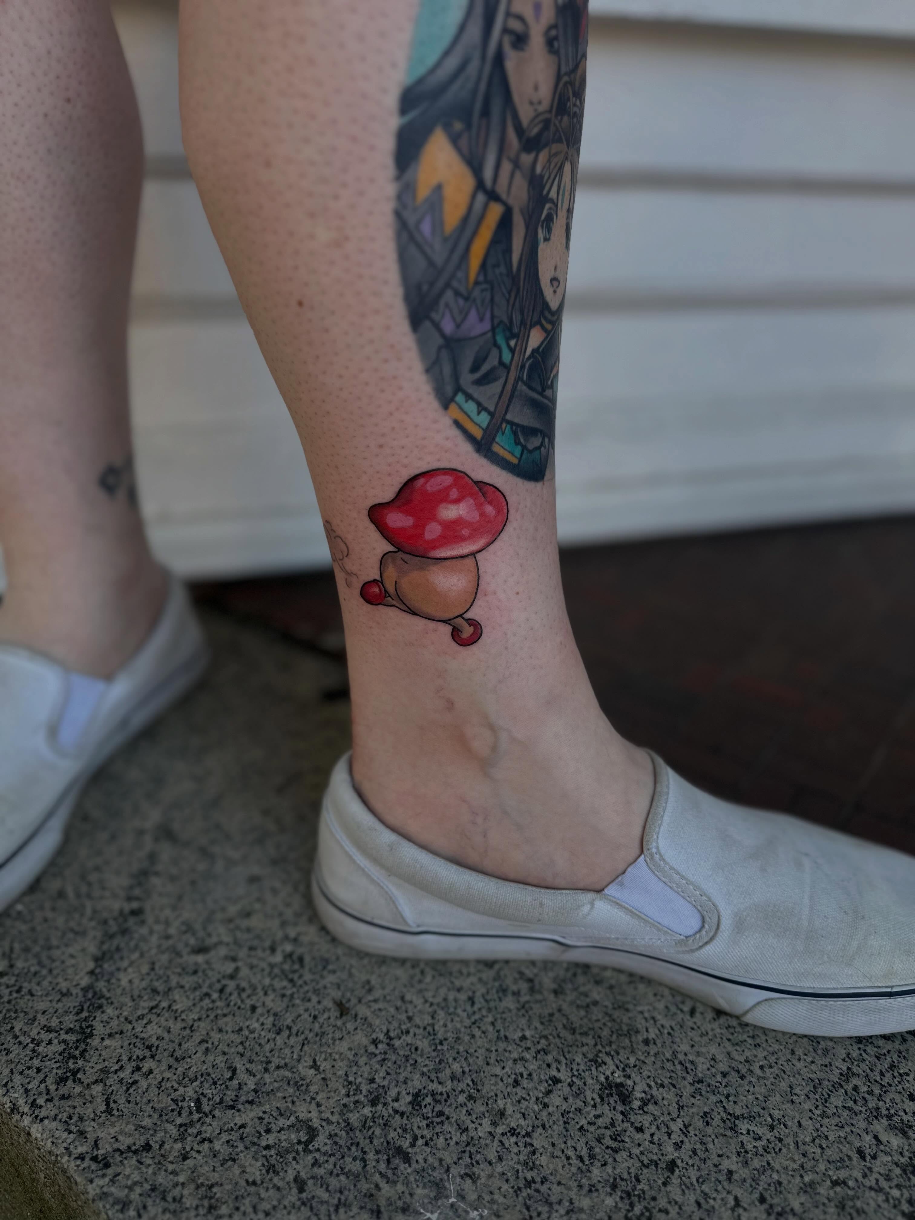 Tattoo by @michasoltattoo — dotwork
