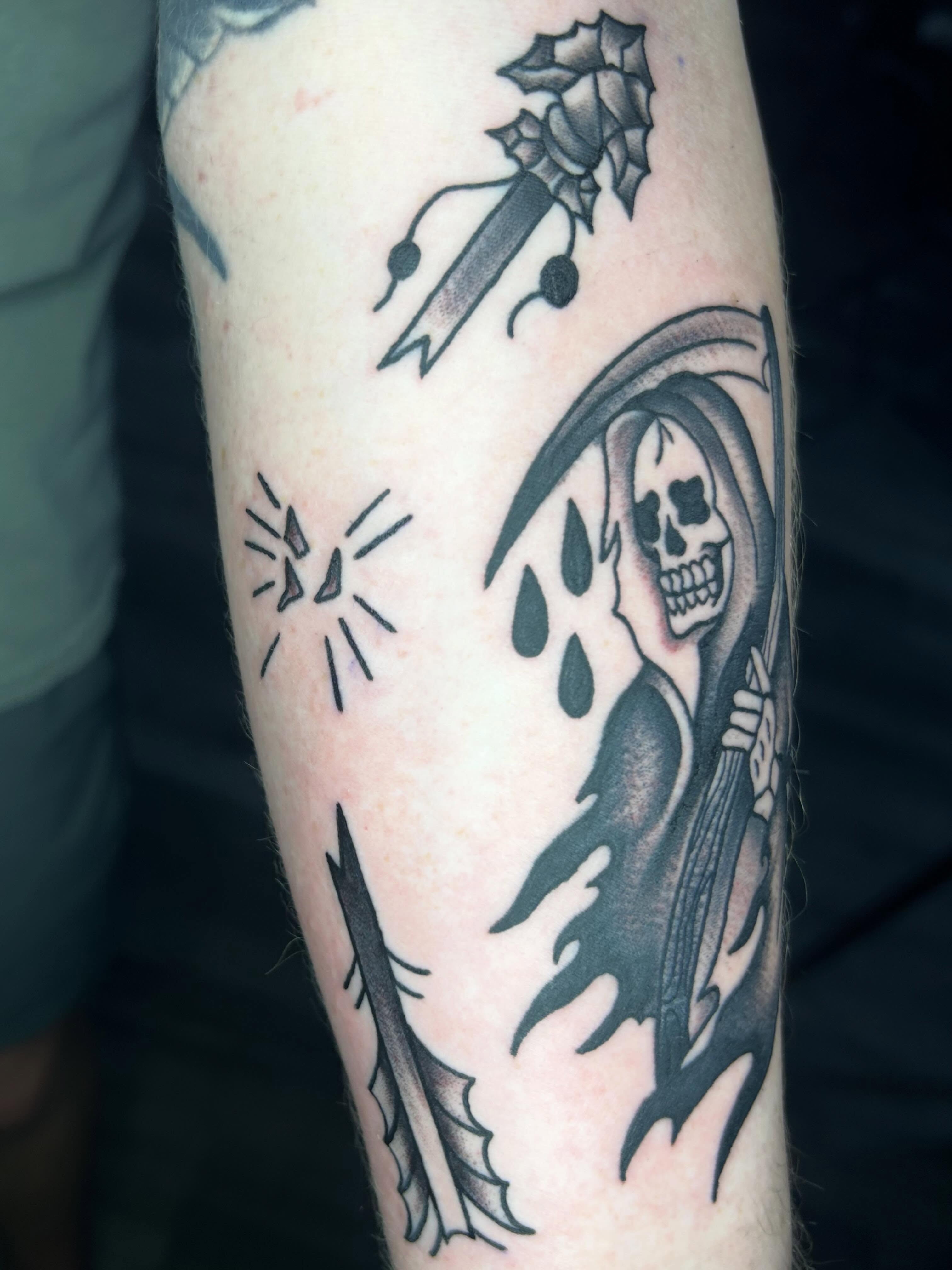 Tattoo by Zach Andrews, Kingston