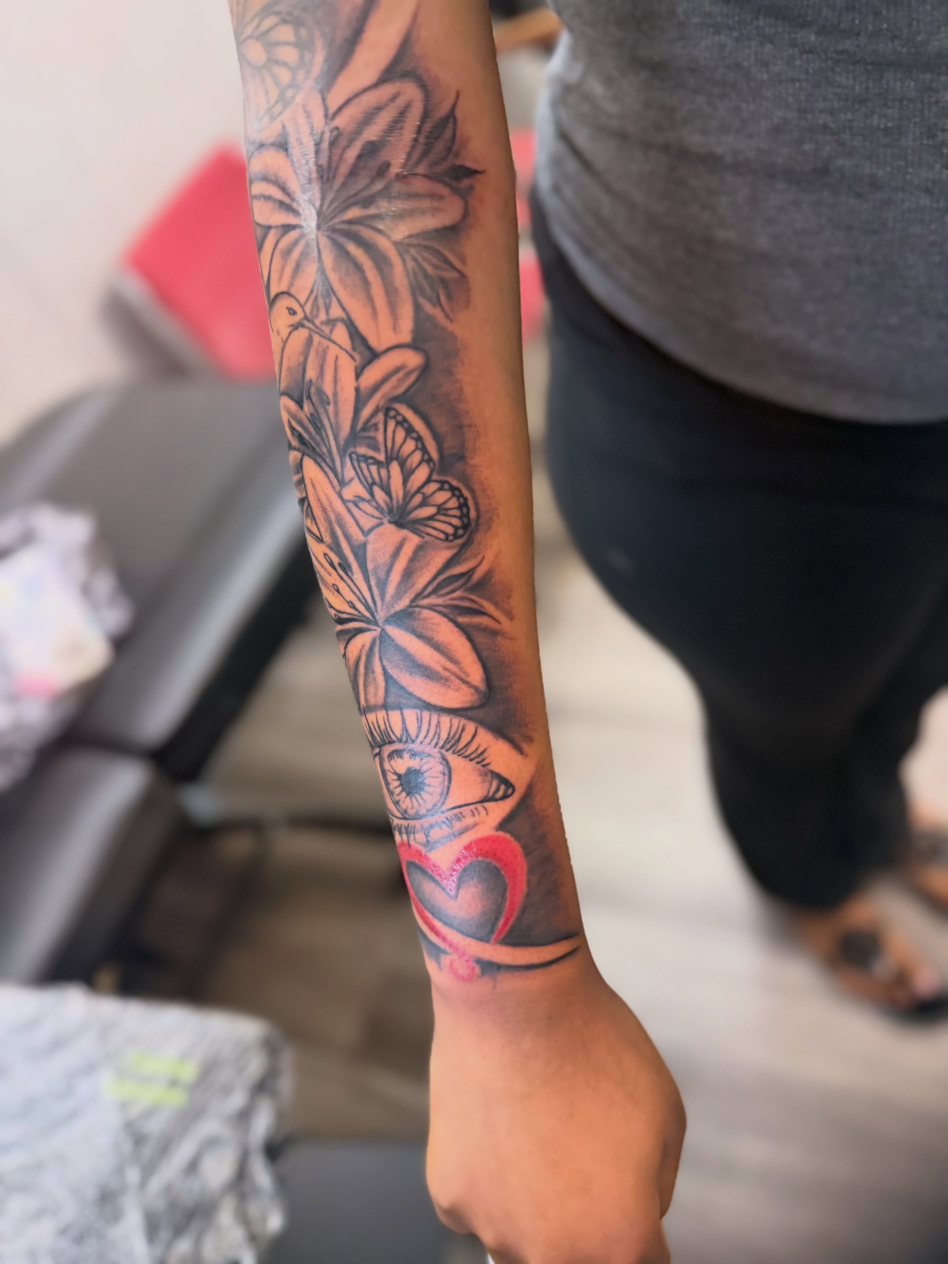 Tattoo by @inkbyjaee — black_and_grey