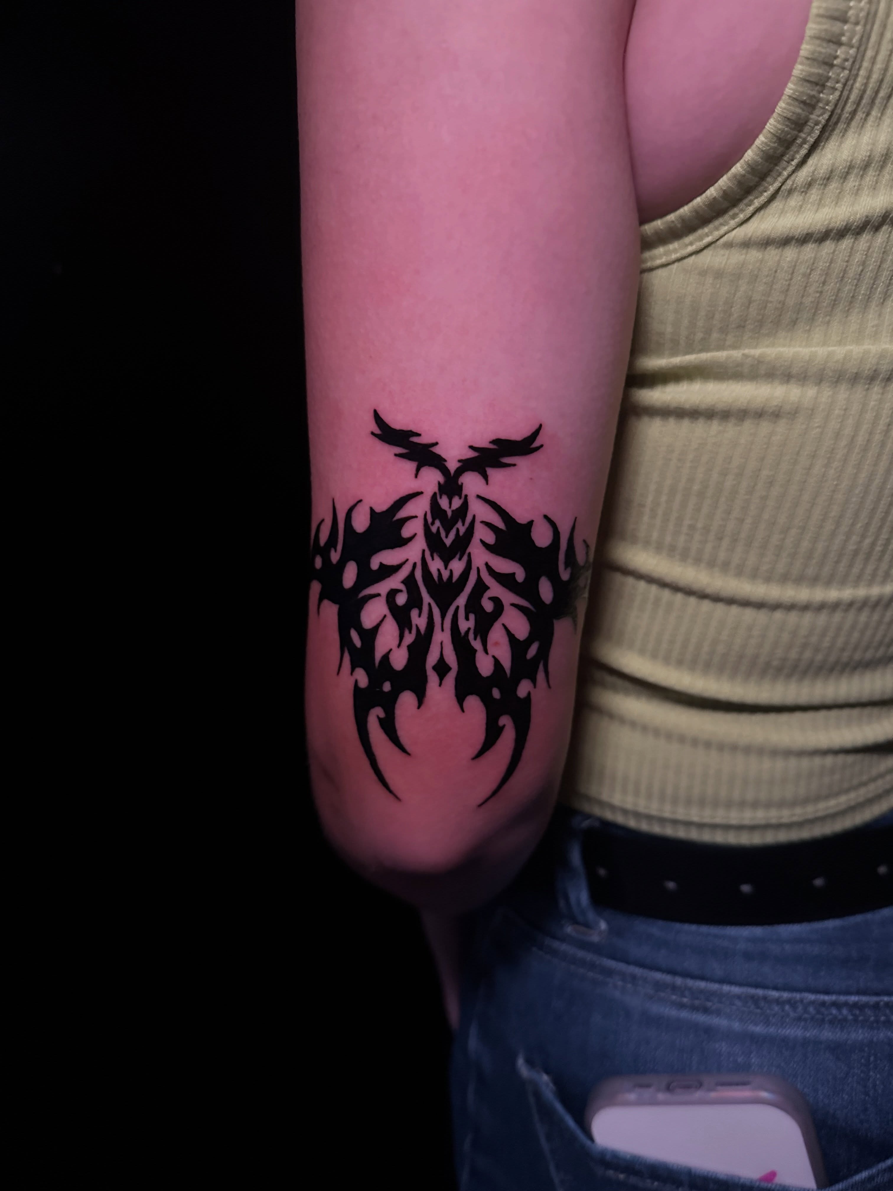 Tattoo by @dreadmoor_tattoos — tribal
