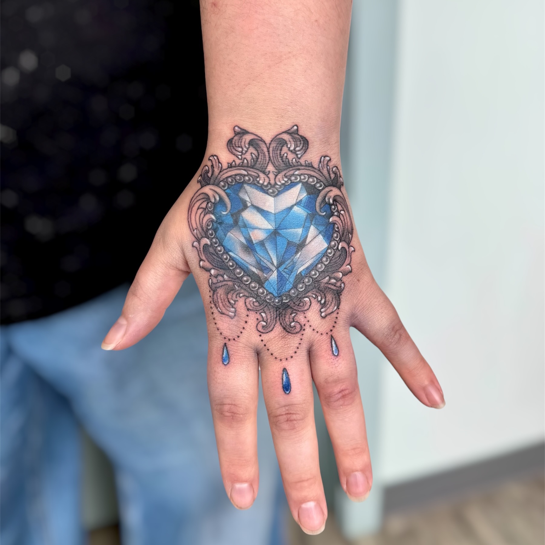 Tattoo by @disnerdtattoo — geometric, ornamental