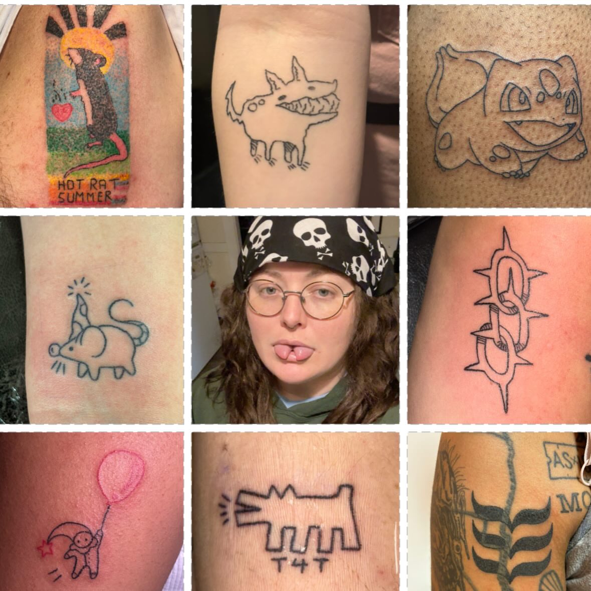 Animal American traditional tattoo on the upper arm by ☠️mikauley☠️