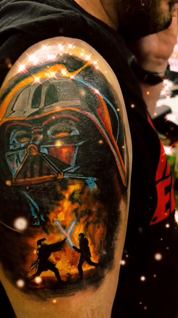 Tattoo by @inkbaby713 — realism, trash_polka