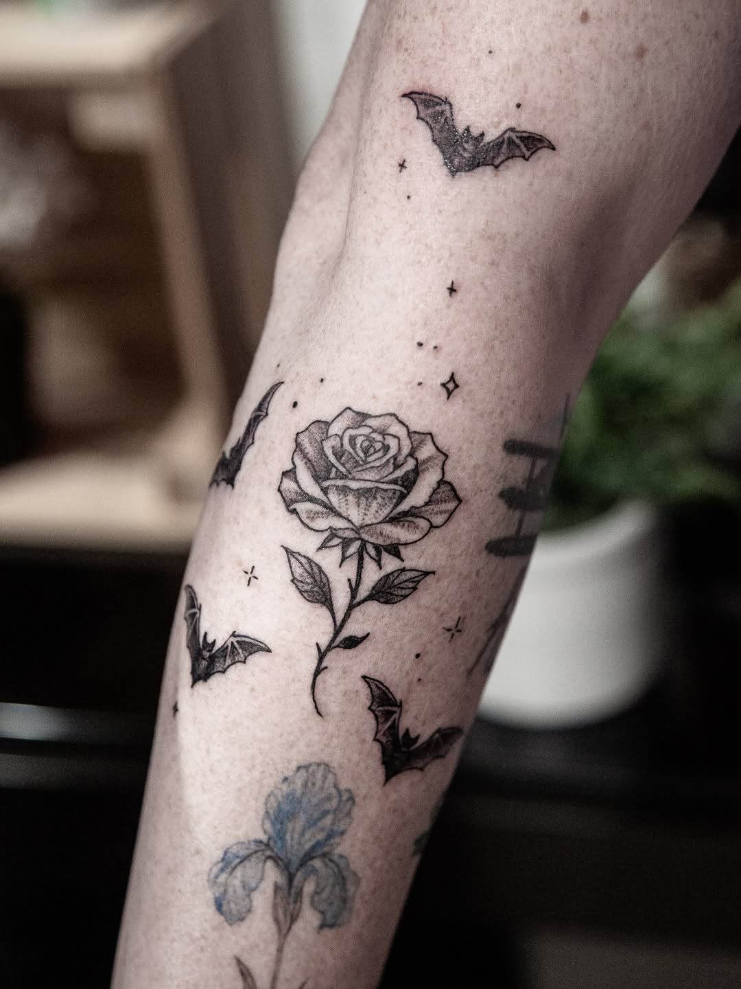 Tattoo by @jordanmtattoo — fine_line, black_and_grey