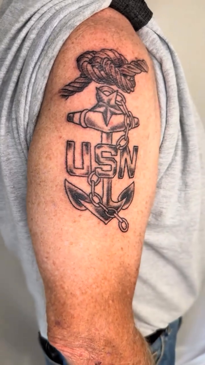 Tattoo by @papamule_ — black_and_grey, realism