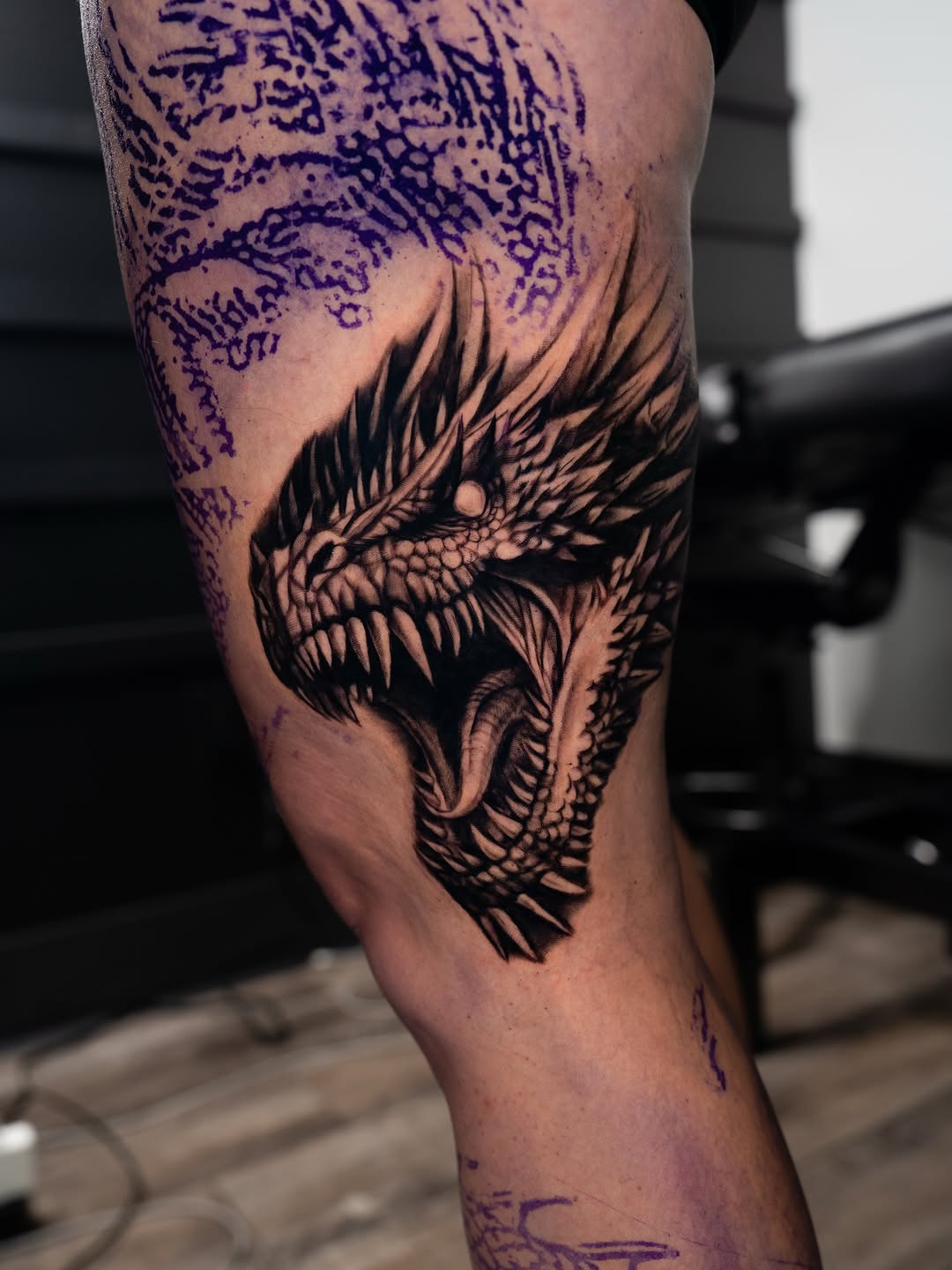 Tattoo by @montanas.tattoos — realism, black_and_grey