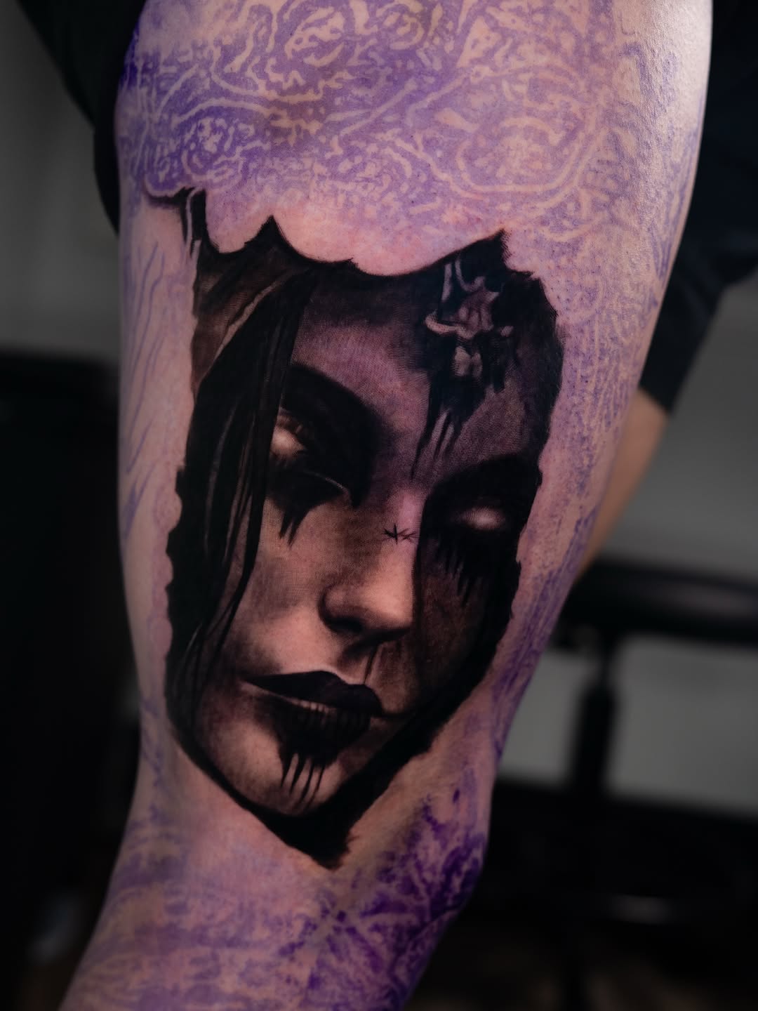 Tattoo by @montanas.tattoos — black_and_grey, realism