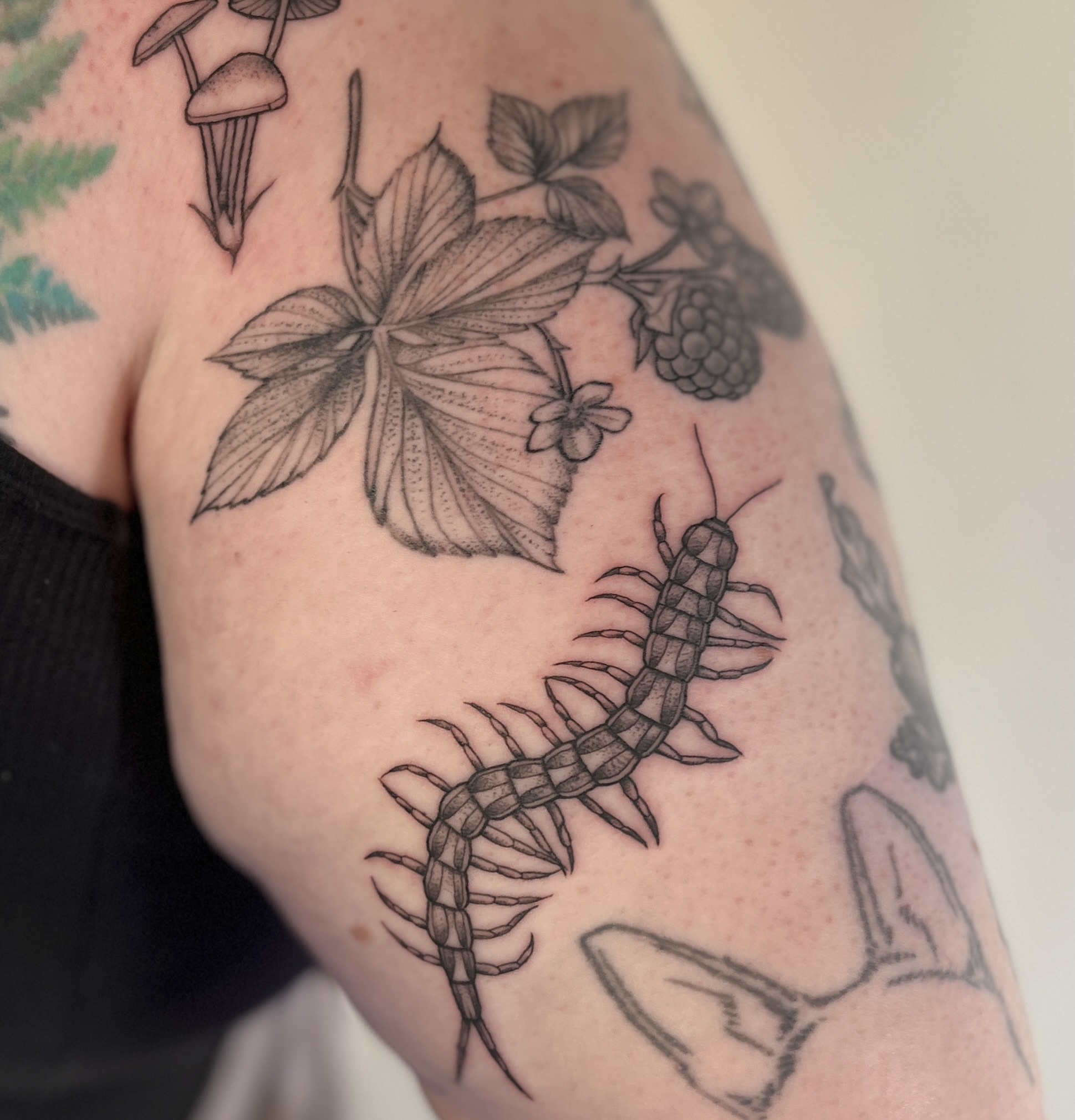 Tattoo by @seed.eternal — black_and_grey