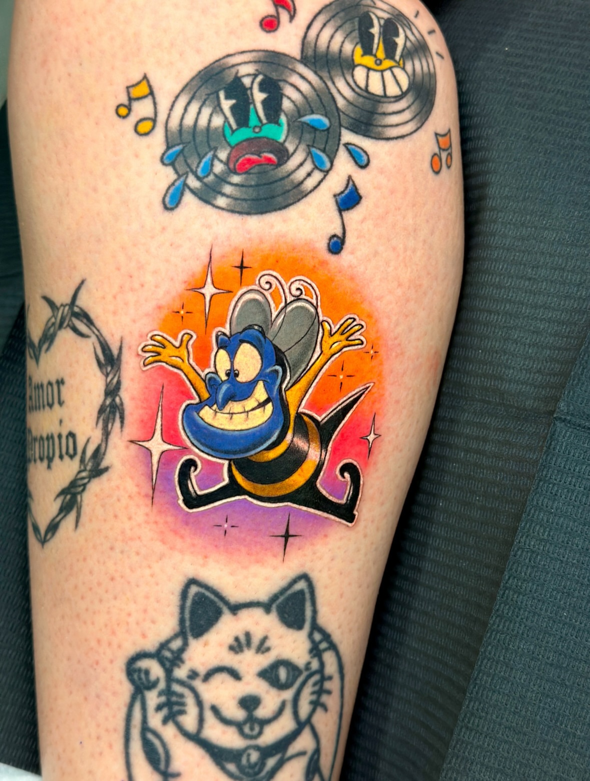Tattoo by @pompberry — new_school