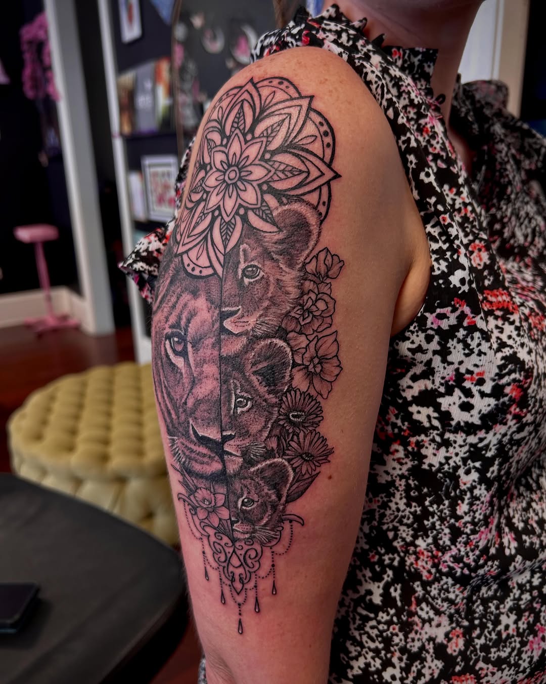 Tattoo by @jonbyrd — realism, ornamental