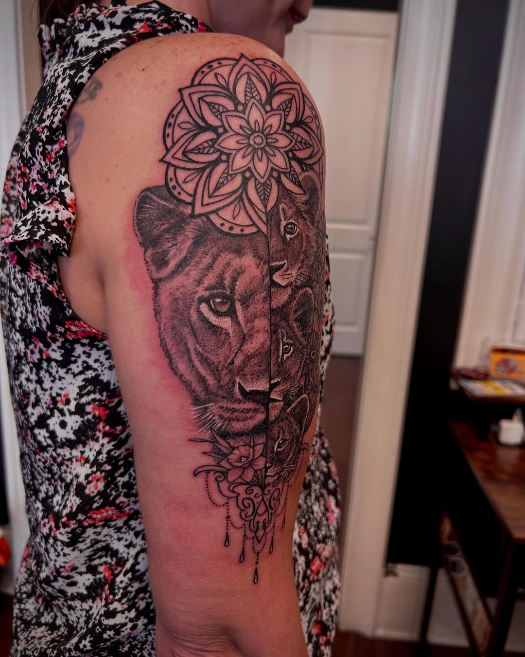 Tattoo by @jonbyrd — realism, black_and_grey
