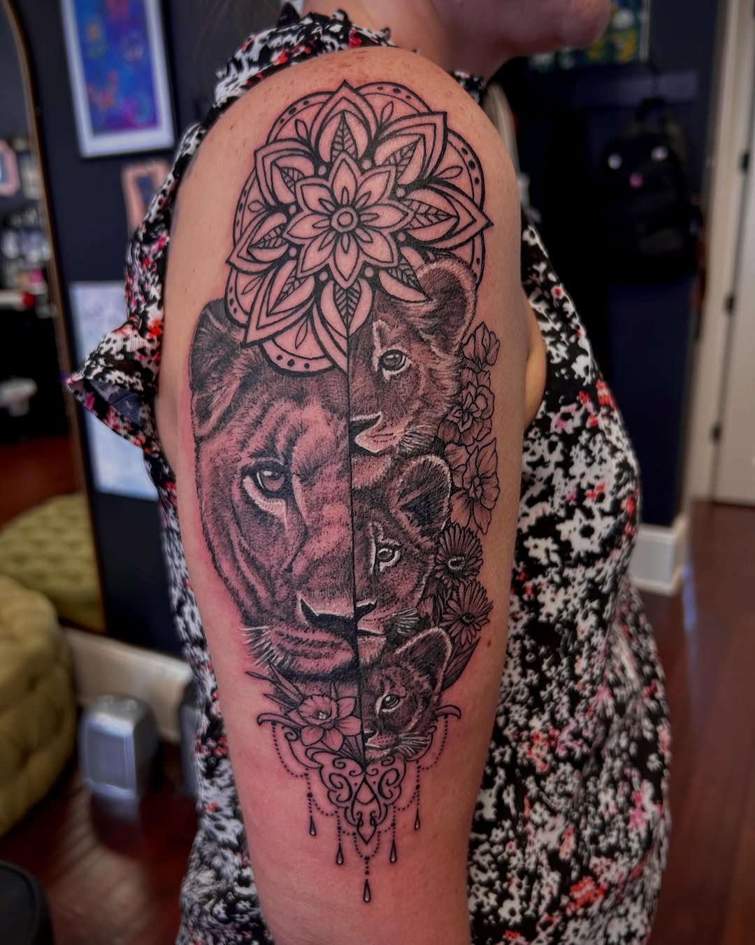 Tattoo by @jonbyrd — realism, black_and_grey