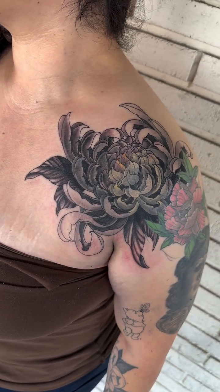 Tattoo by @dannyg_tatt2 — japanese_irezumi, black_and_grey