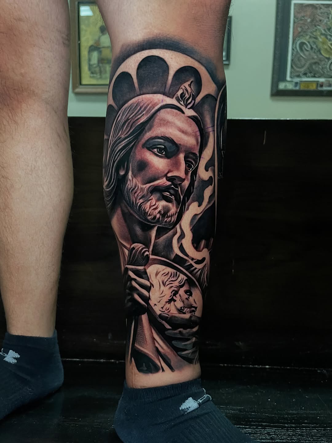 Tattoo by @mikemoney909 — realism, black_and_grey
