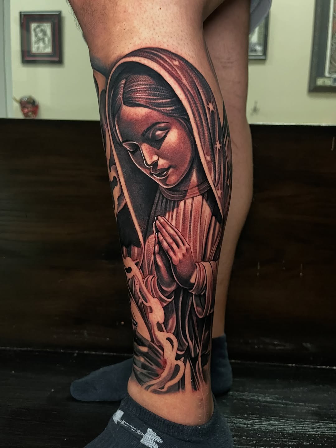 Tattoo by @mikemoney909 — realism, black_and_grey