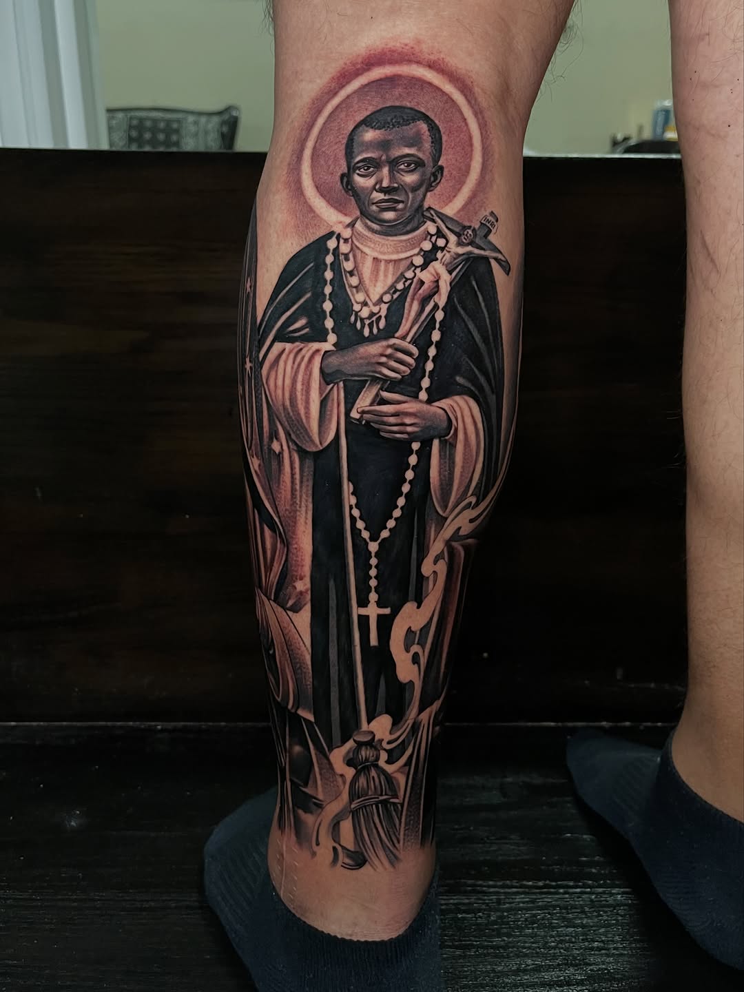 Tattoo by @mikemoney909 — realism, black_and_grey