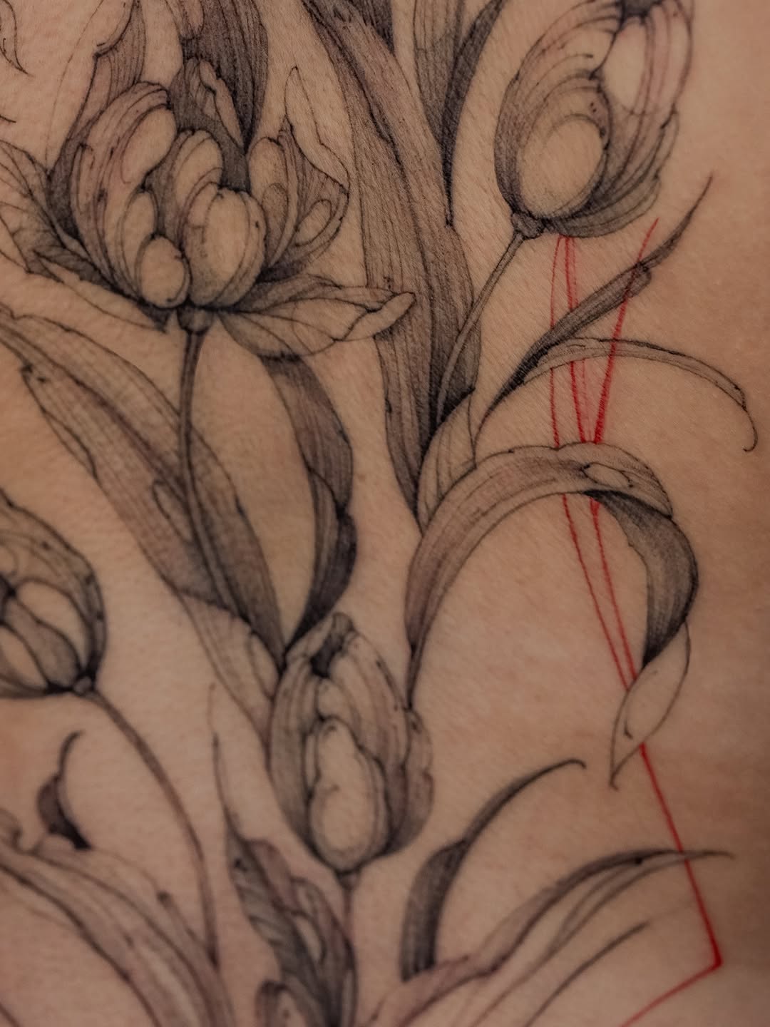 Tattoo by @merry_tattoo — black_and_grey, fine_line