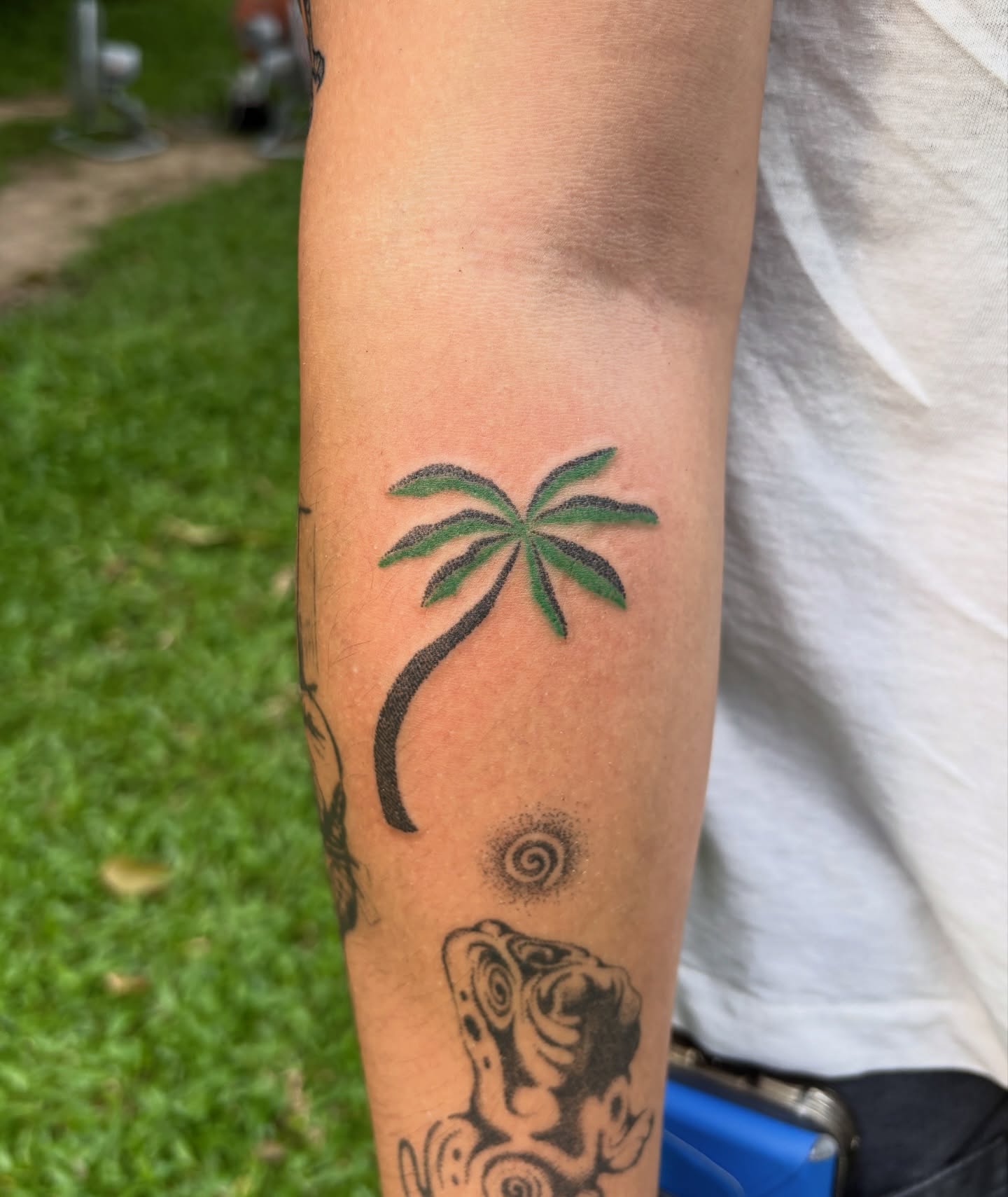 Tattoo by @aaaaaaaayotime — dotwork