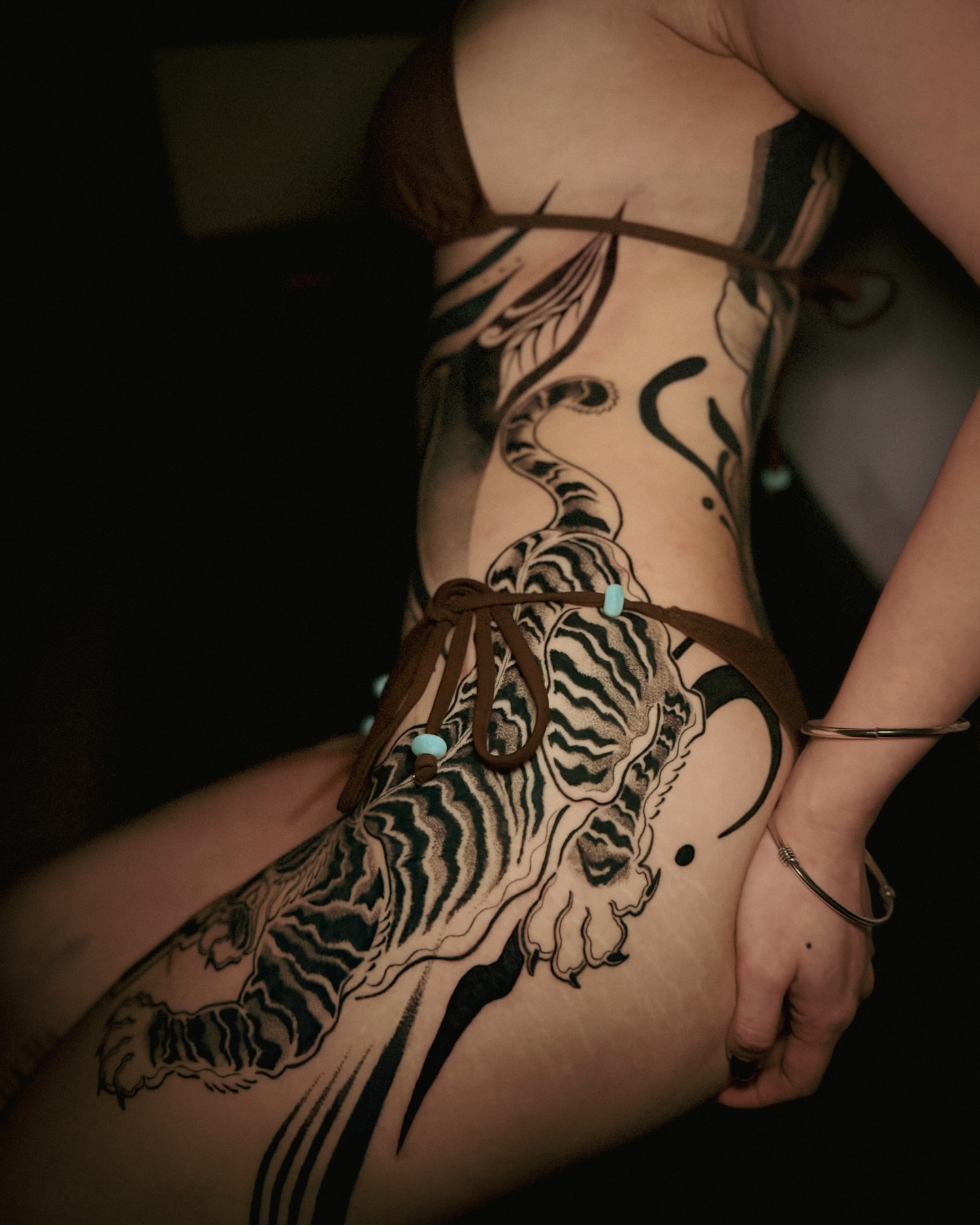 Tattoo by @marytattooing — black_and_grey